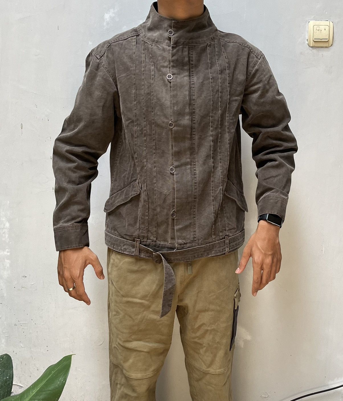Issey Miyake Plantation Canvas Jacket