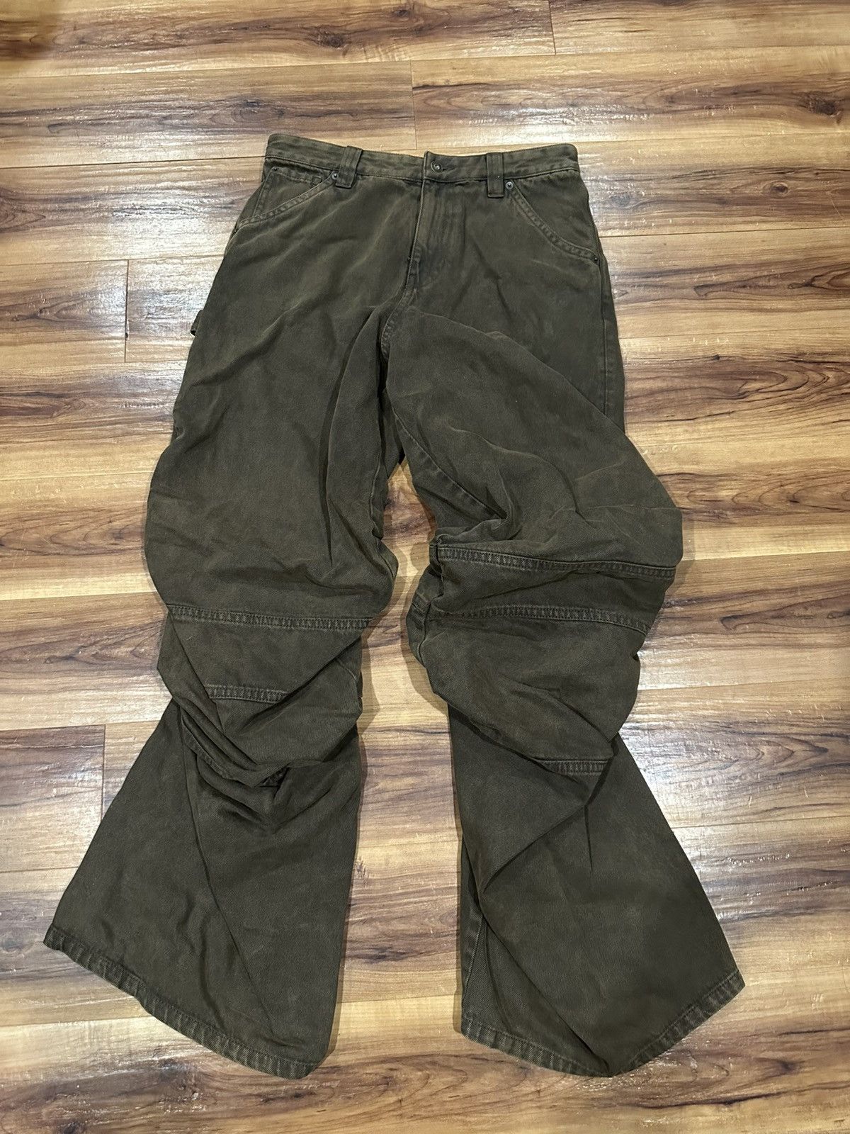 Glenn Martens H&M Slouchy Twill Pants