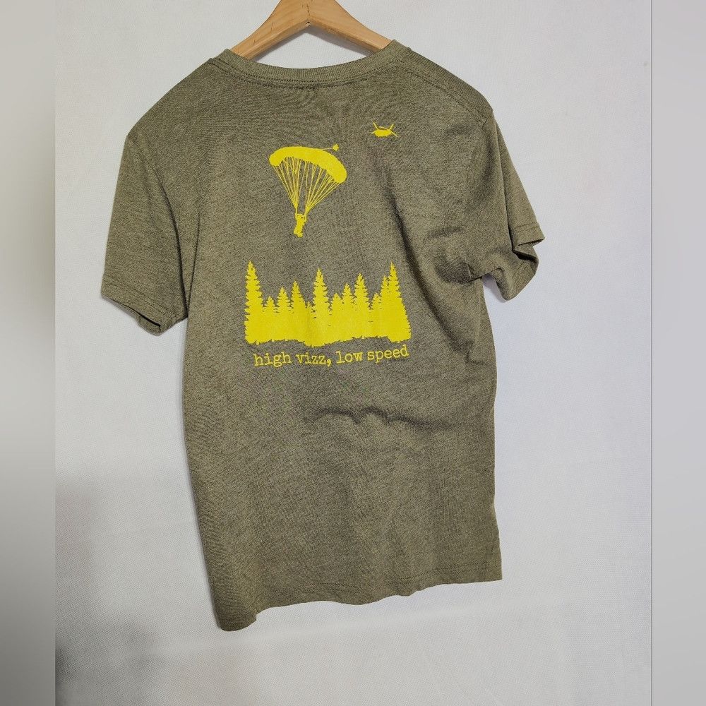 Next Level Apparel Next Level PJTEAMPDX sz S Olive Green T-Shirt High Vizz Low Size US S / EU 44-46 / 1 - 3 Thumbnail