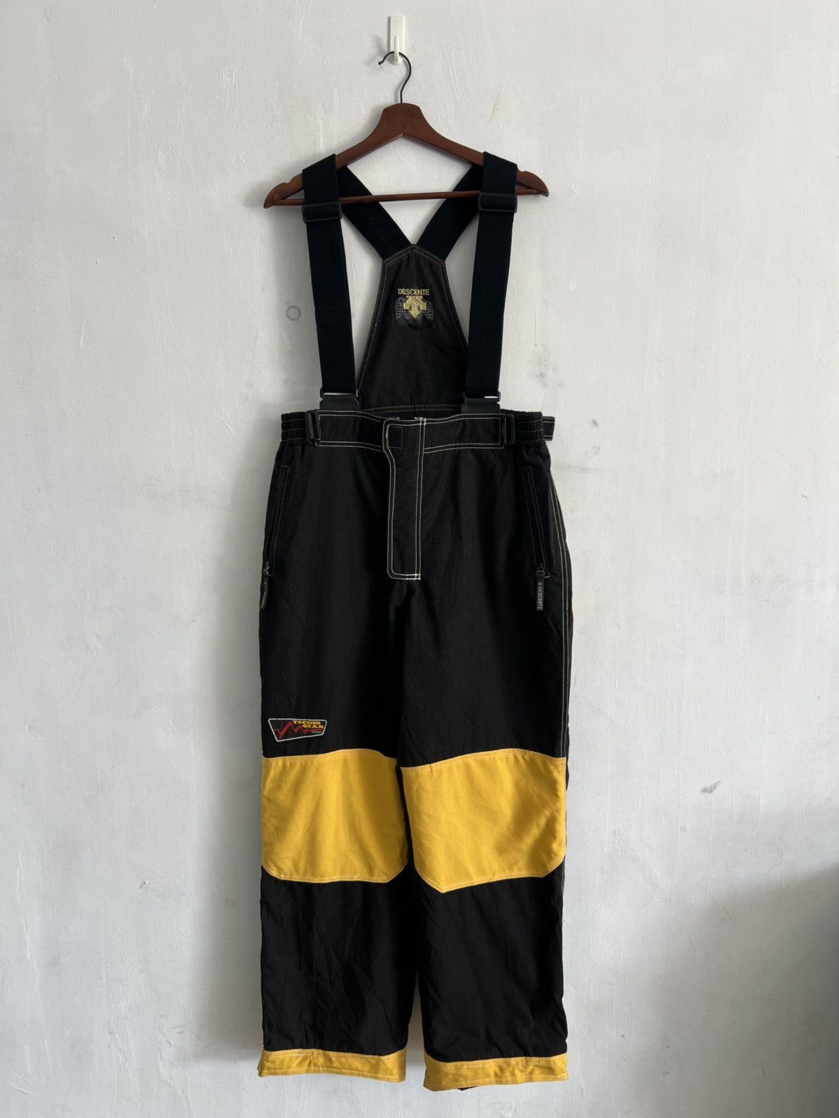 Descente Vintage Tecno Gear Descente Overall Jumpsuit Size US 34 / EU 50 - 1 Thumbnail