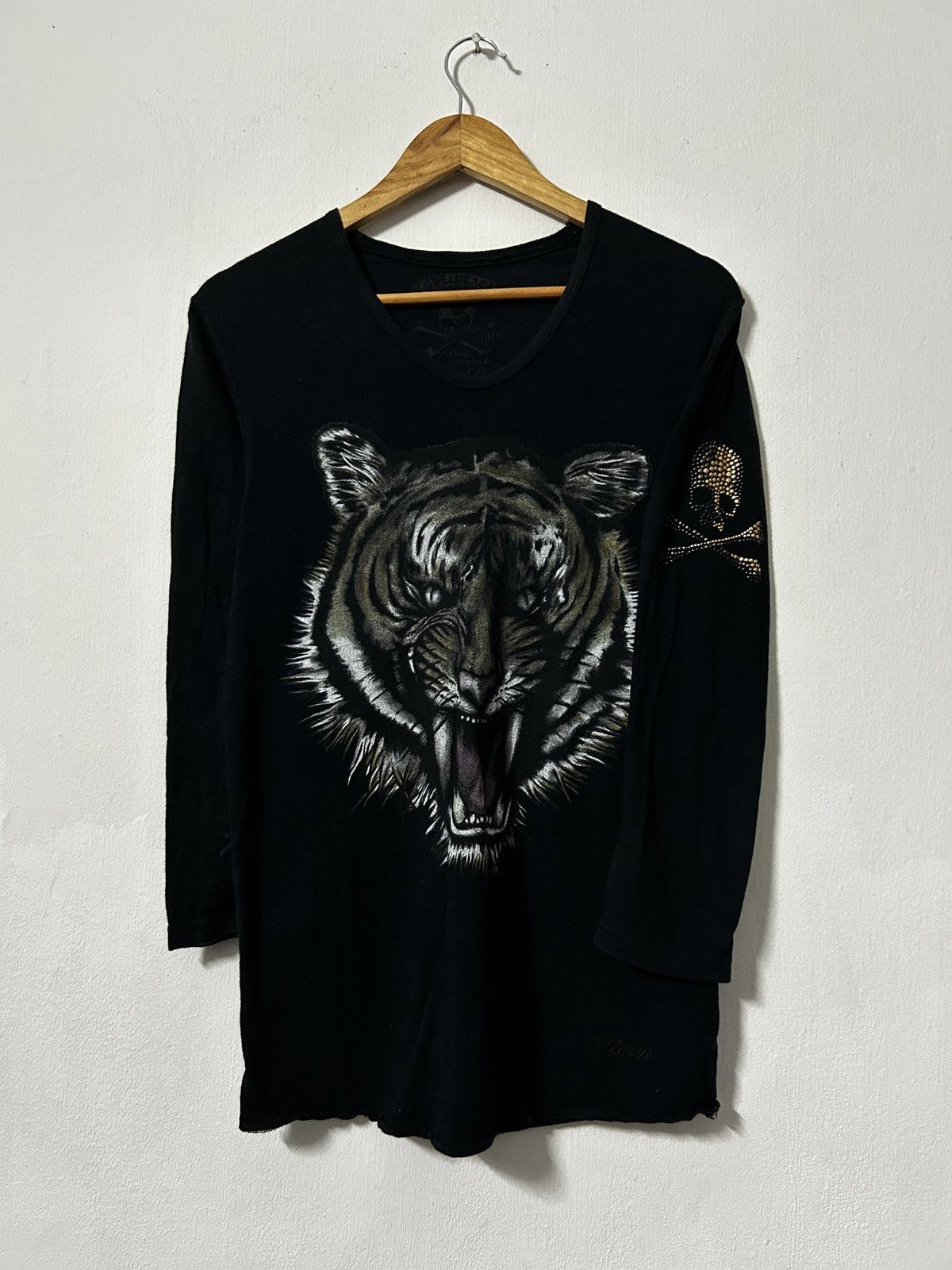 Roen Roen tiger sample longsleeve skull gothic lgb ifsixwasnine Size US S / EU 44-46 / 1 - 1 Thumbnail