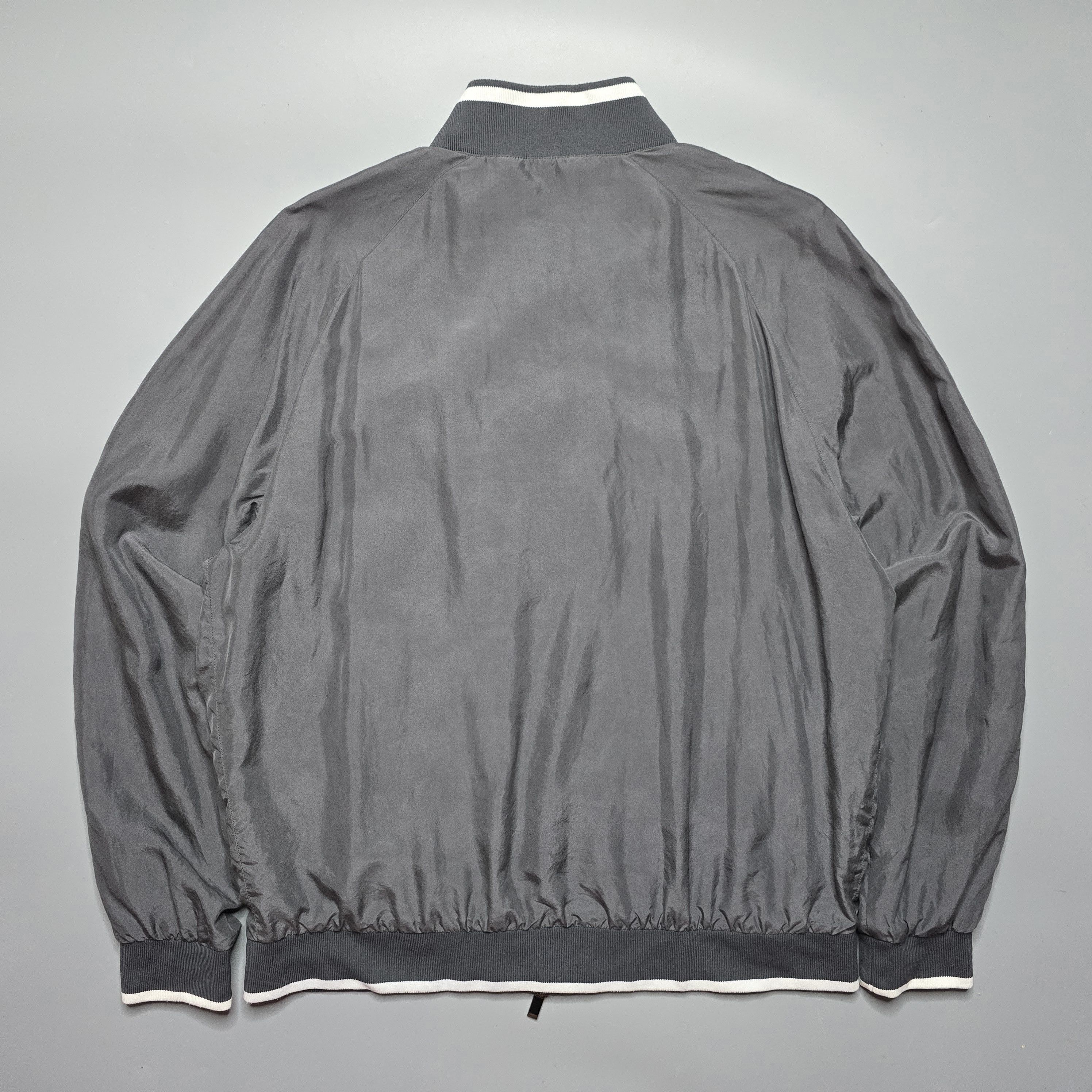 Ermenegildo Zegna Z Zegna - Silk Bomber Jacket Size US L / EU 52-54 / 3 - 2 Thumbnail