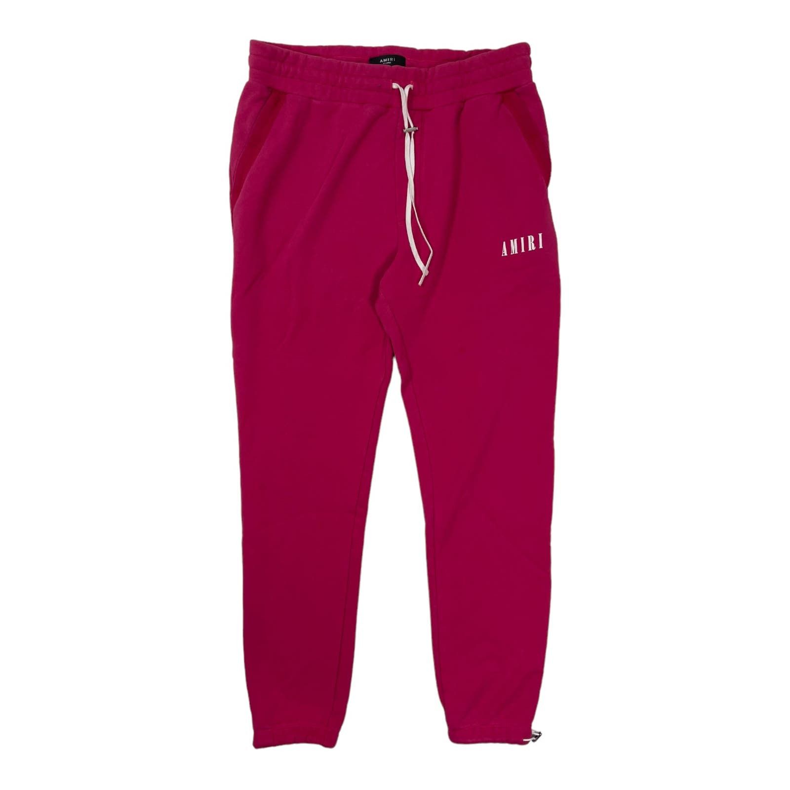 image of Amiri Core Logo Sweatpants Pink Pre-Owned, Men's (Size 40)