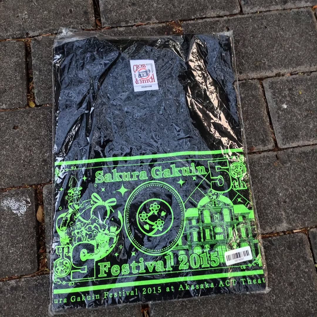 Band Tees Sakura Gakuin BABYMETAL Festival 2015 Idol Tee Size US M / EU 48-50 / 2 - 4 Thumbnail