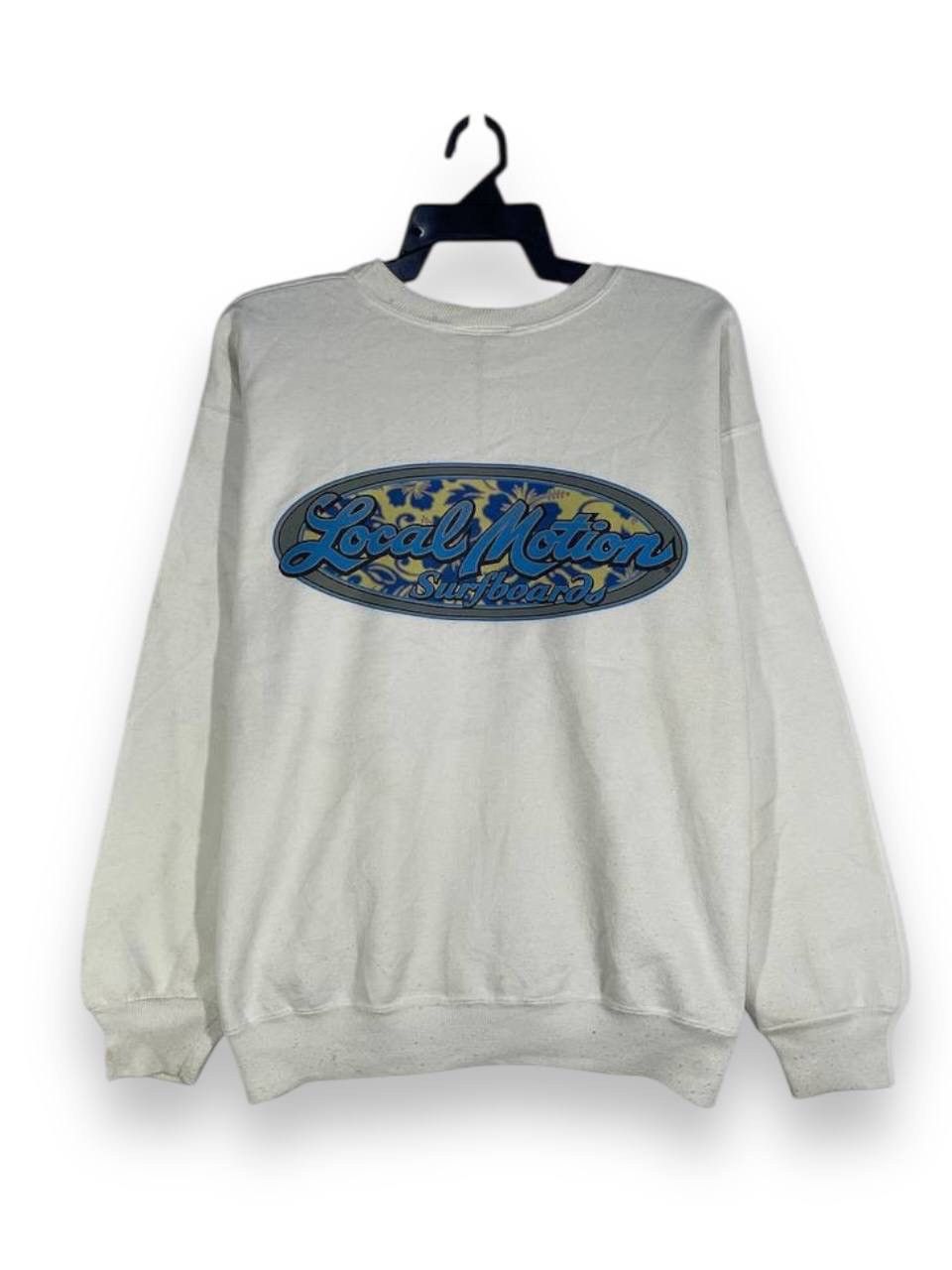 Other Vintage 90s local motion surfing sweatshirt pullover size L Size US L / EU 52-54 / 3 - 3 Thumbnail