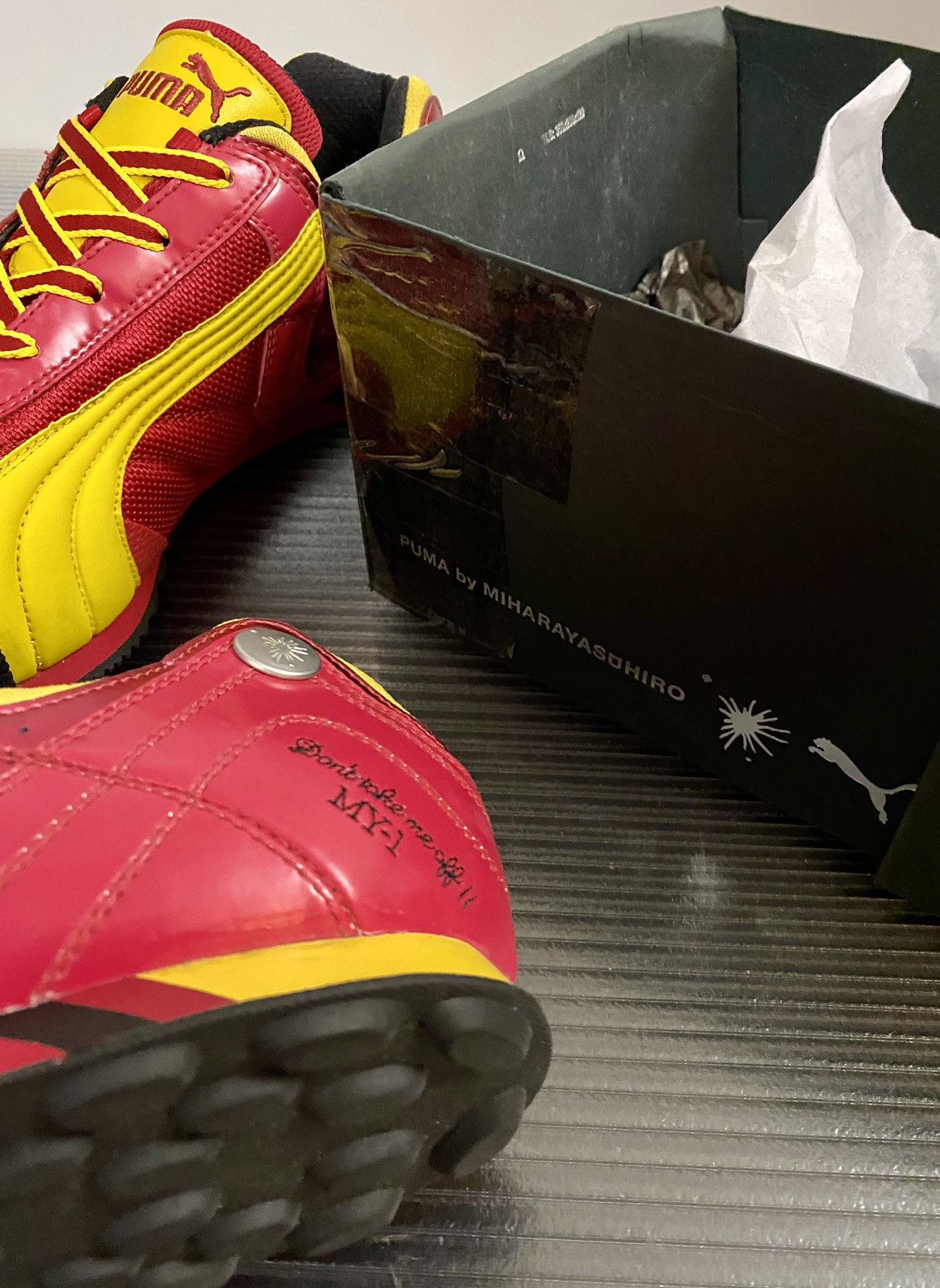 Maison MIHARA YASUHIRO × Puma Puma x MIHARA YASUHIRO MY-1 REBORN ski patrol red 11.5 NEW Size US 11.5 / EU 44-45 - 4 Thumbnail