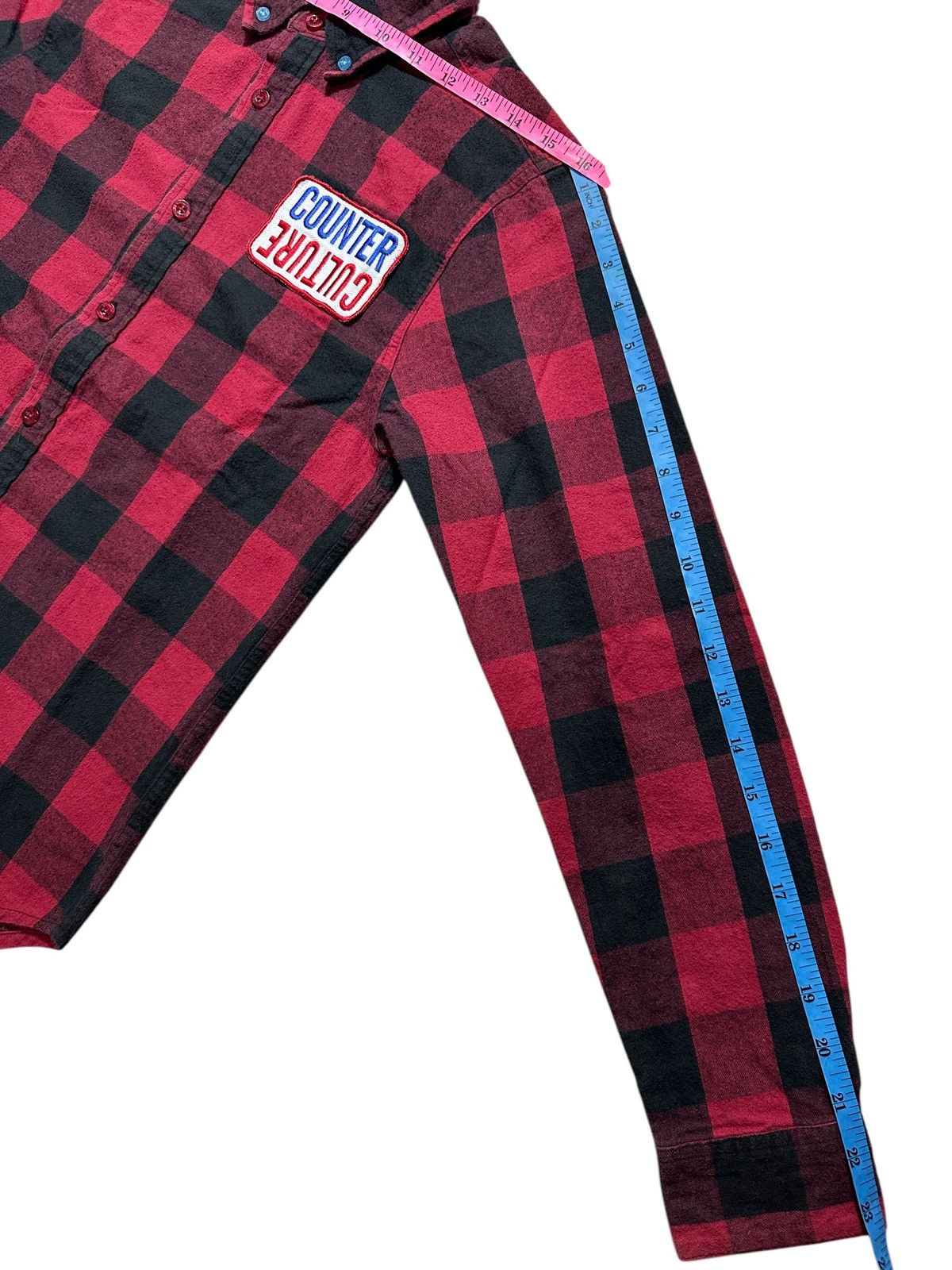Hysteric Glamour COUNTER CULTURE SHIRT JUNYA WATANABE STYLE PLAID BUTTON Size US M / EU 48-50 / 2 - 12 Thumbnail
