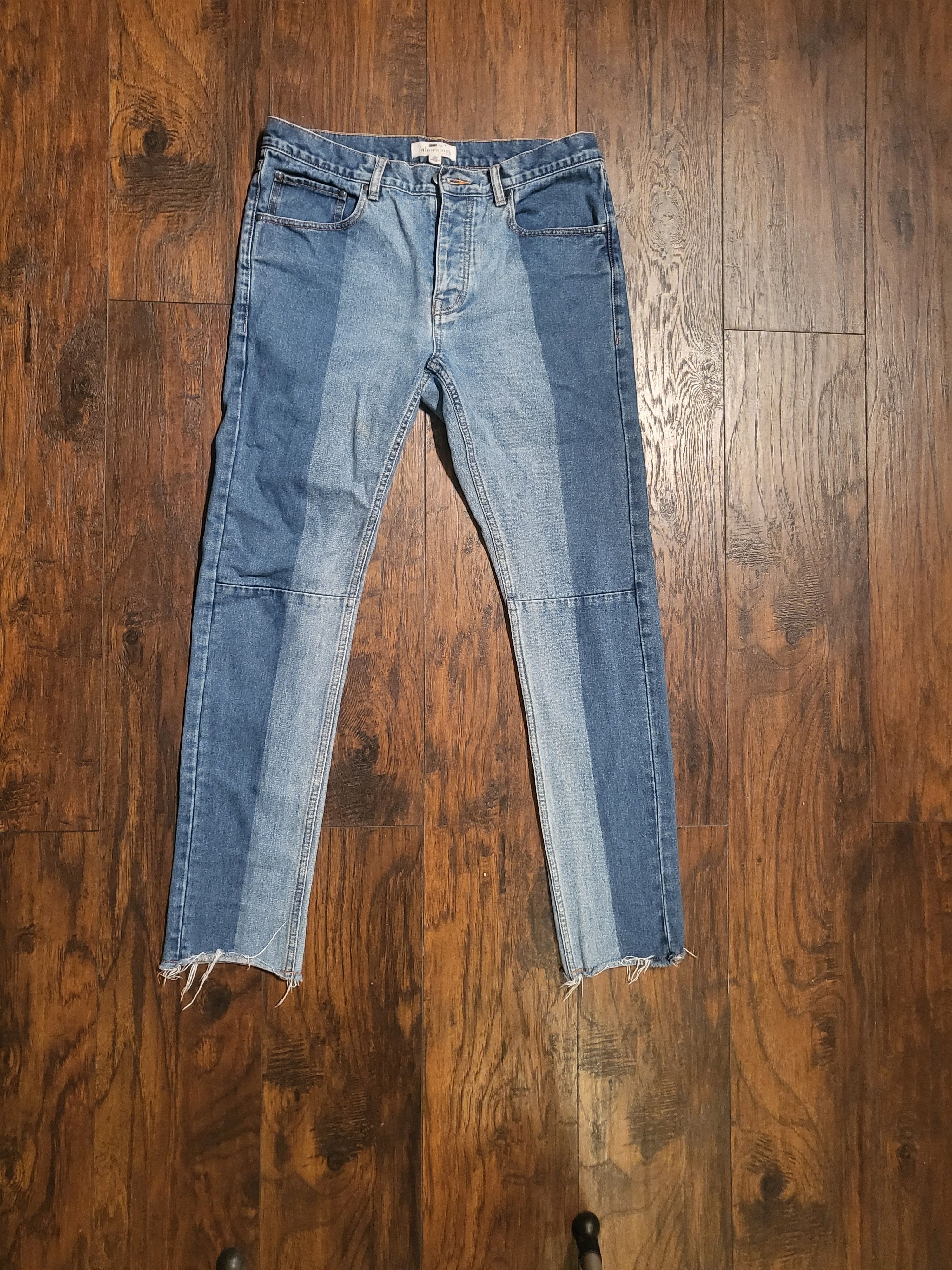 Vintage Laboratory Harlequin denim. Size US 34 / EU 50 - 1 Thumbnail