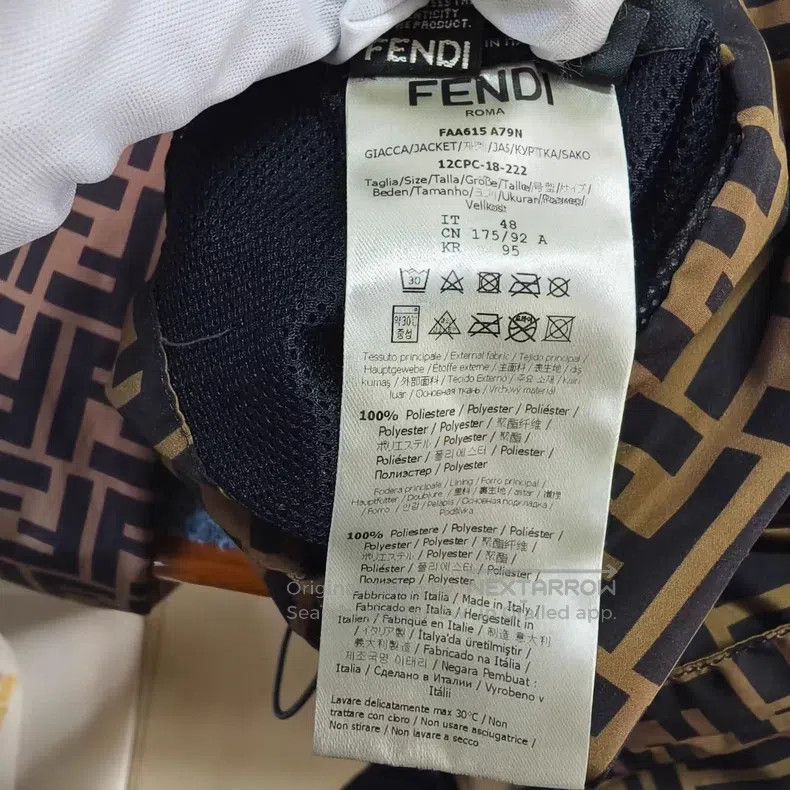 Fendi Fendi Full Printed Monogram Double F Reversible Jacket Size US M / EU 48-50 / 2 - 8 Thumbnail