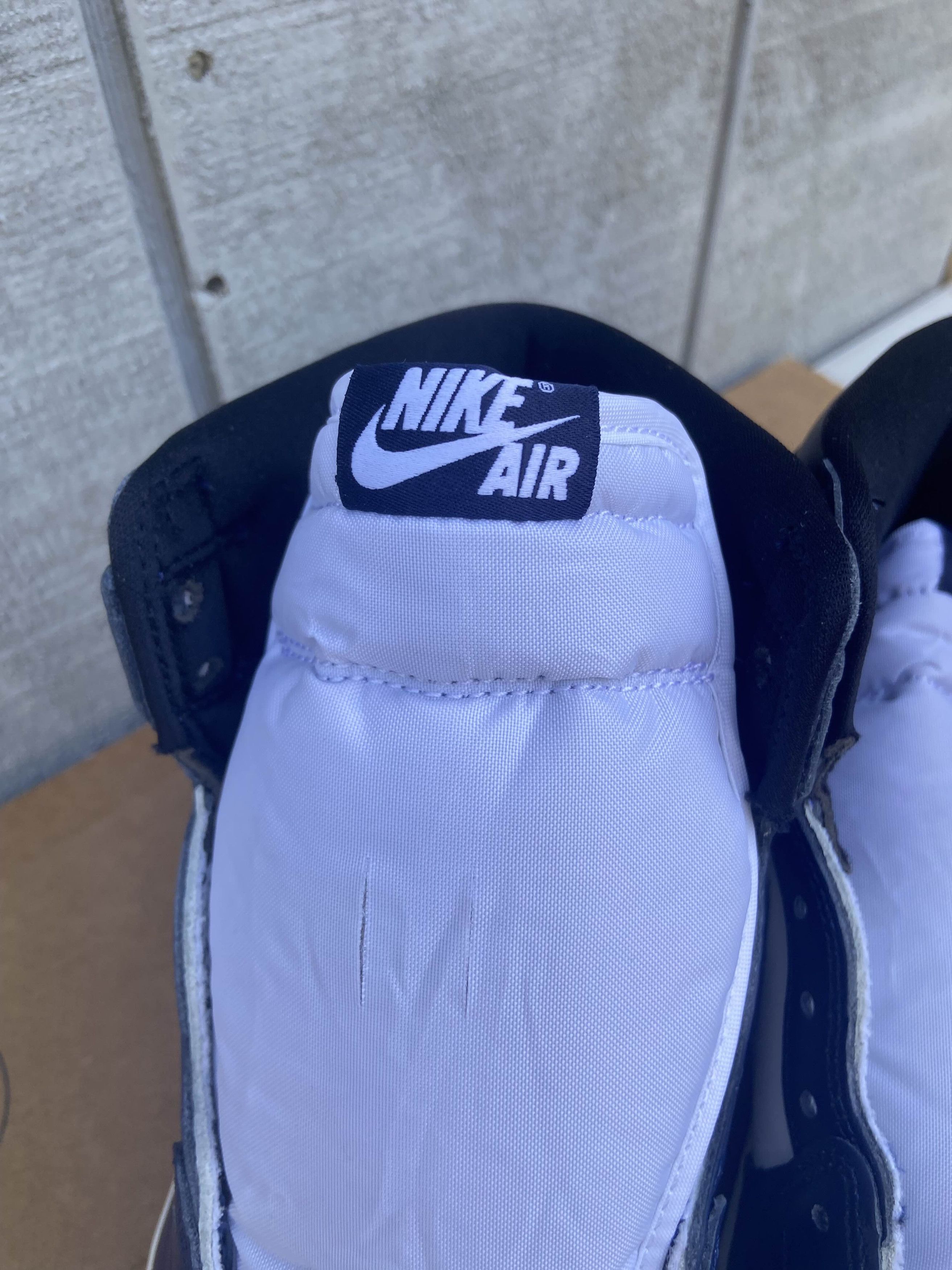 Nike Air Jordan 1 Retro OG High Midnight Navy Unreleased Sz 9.5 Size US 9.5 / EU 42-43 - 8 Thumbnail