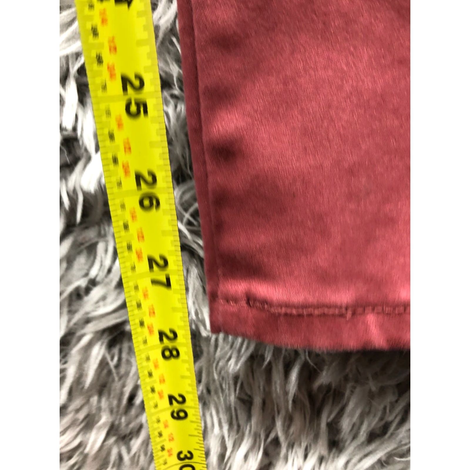 Denizen DENIZEN Red Denim Pants - Denizen High Rise Skinny Soft Pants Size 6 Womens Size 28" / US 6 / IT 42 - 3 Thumbnail