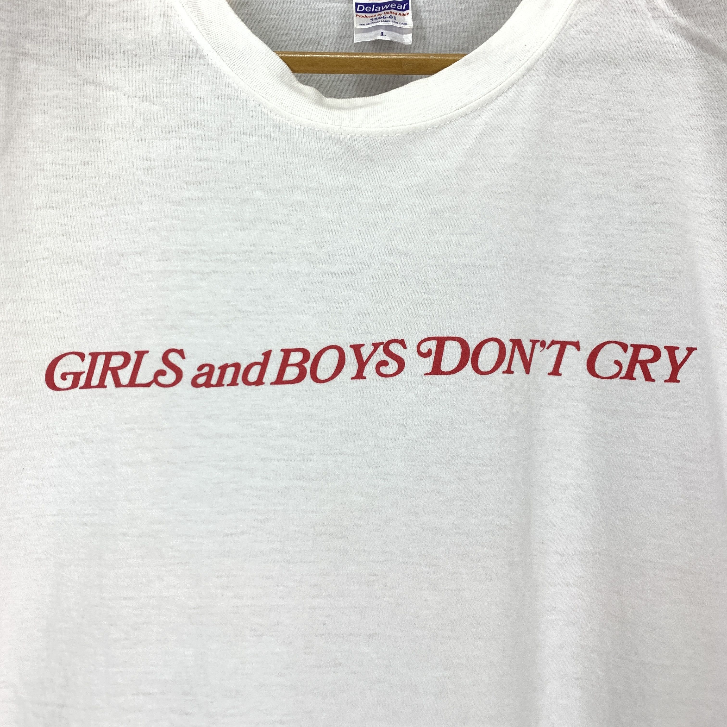Other GIRLS AND BOYS DONT CRY Crew Neck T Shirt #1791/07 Size US L / EU 52-54 / 3 - 7 Thumbnail