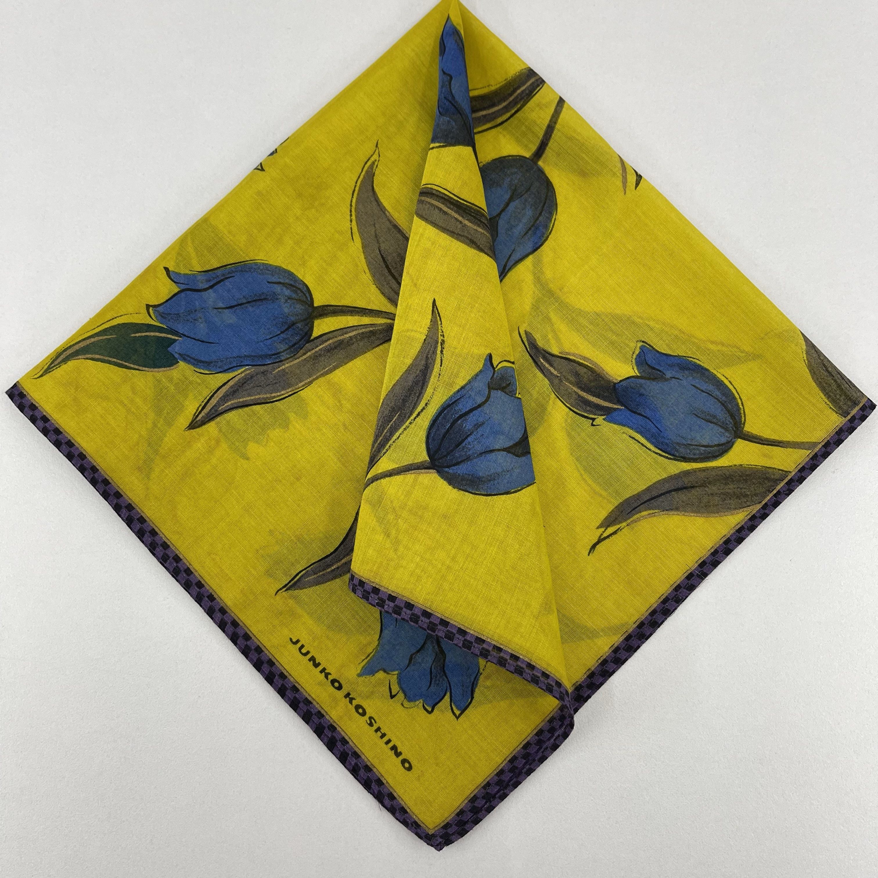 Japanese Brand Junko Koshino Handkerchief / Neckerchief / Bandana - 4167 Size ONE SIZE - 1 Thumbnail
