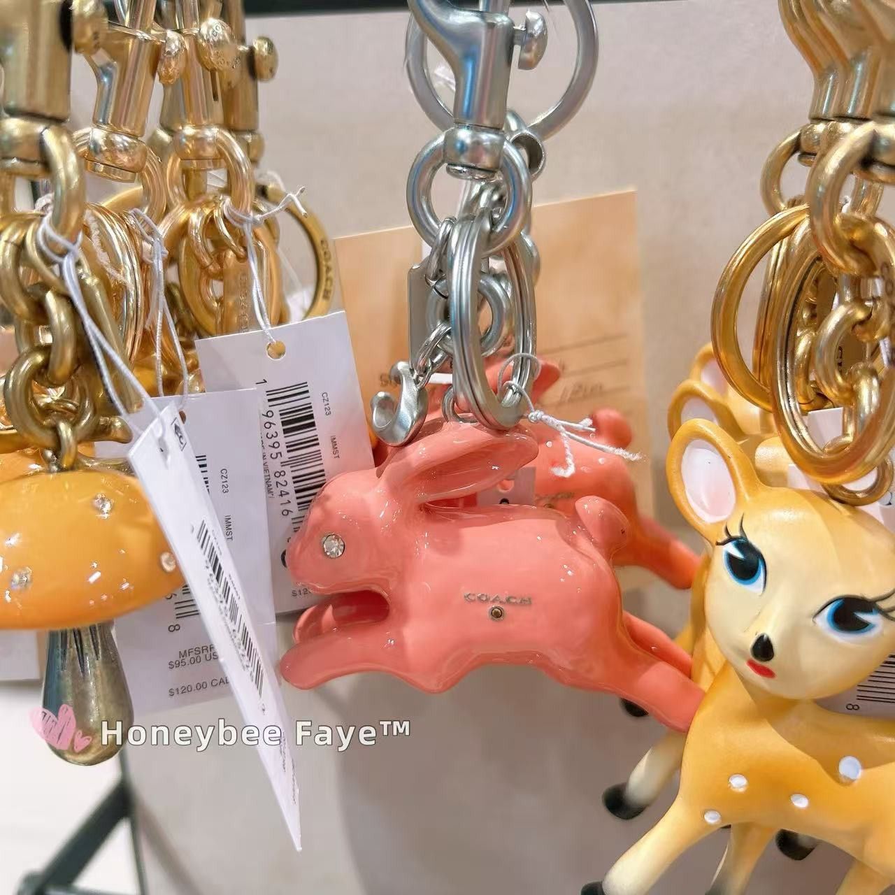 Coach Bunny Bag Charm CBH21 Size ONE SIZE - 2 Thumbnail
