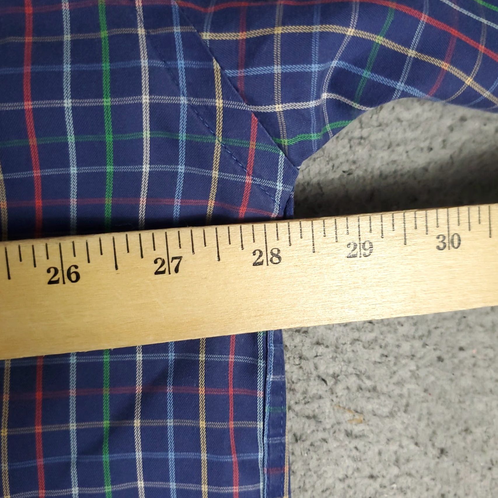 Peter Millar Peter Millar Shirt Mens 2XL Blue Plaid Button-Up Long Sleeve Casual Business Formal Party/Cocktail Travel Wedding Workwear Size US XXL / EU 58 / 5 - 5 Thumbnail