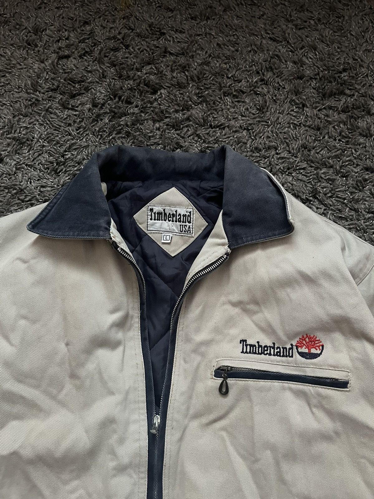 Timberland × Vintage Light jacket Vintage Timberland Rare Streetwear 80s 90s Size US L / EU 52-54 / 3 - 5 Thumbnail