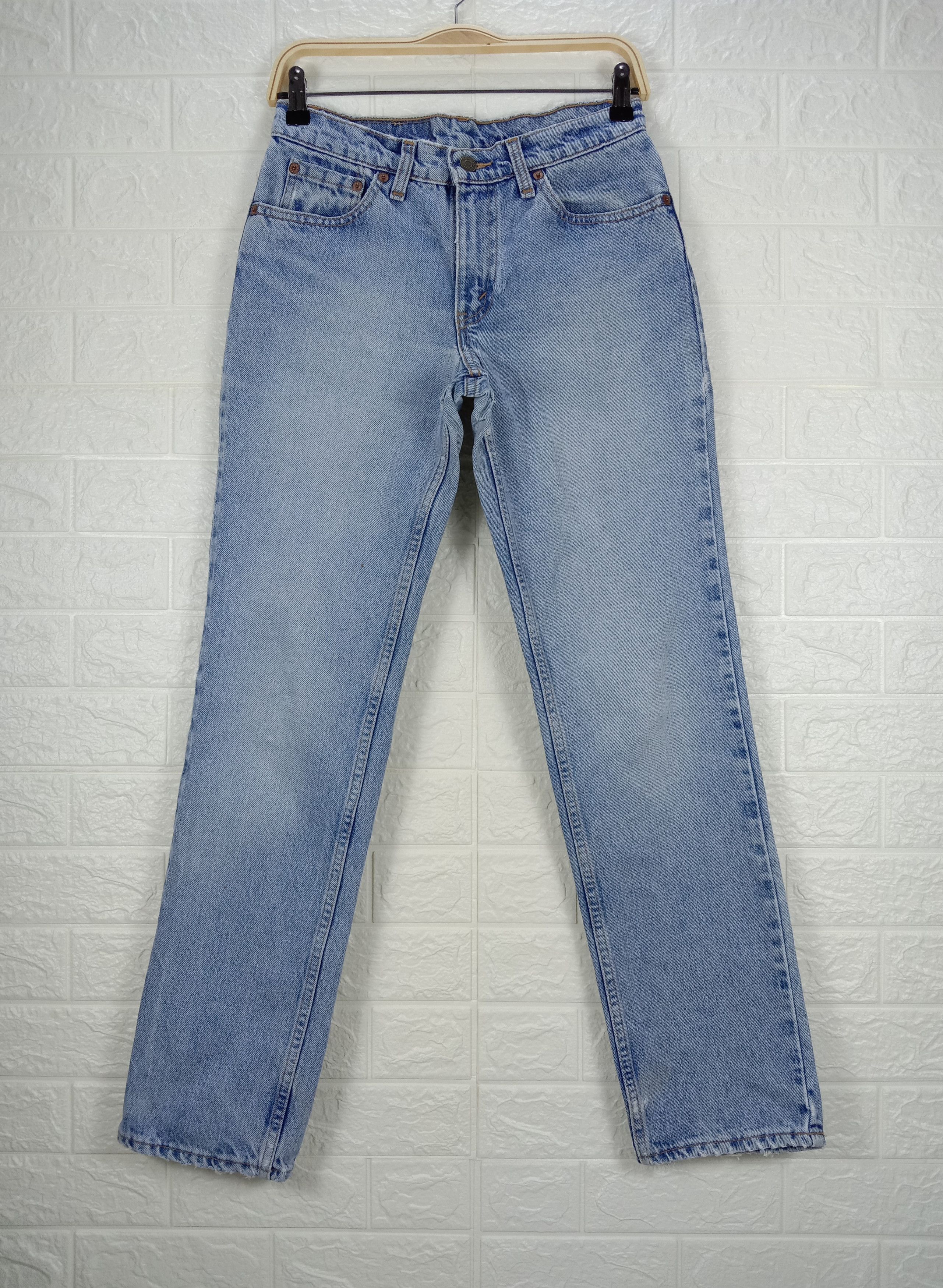 Levi's Vintage 90s Levi's 539 Jeans Light Wash Hip Hugger Denim Size 27" / US 4 / IT 40 - 1 Thumbnail
