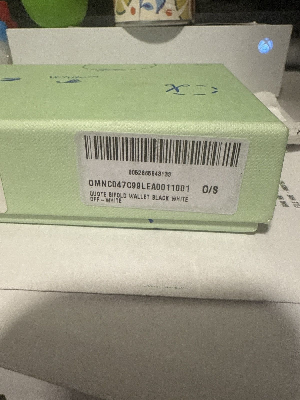 Off-White Off white Quote “FOR MONEY” Bifold wallet Size ONE SIZE - 4 Thumbnail