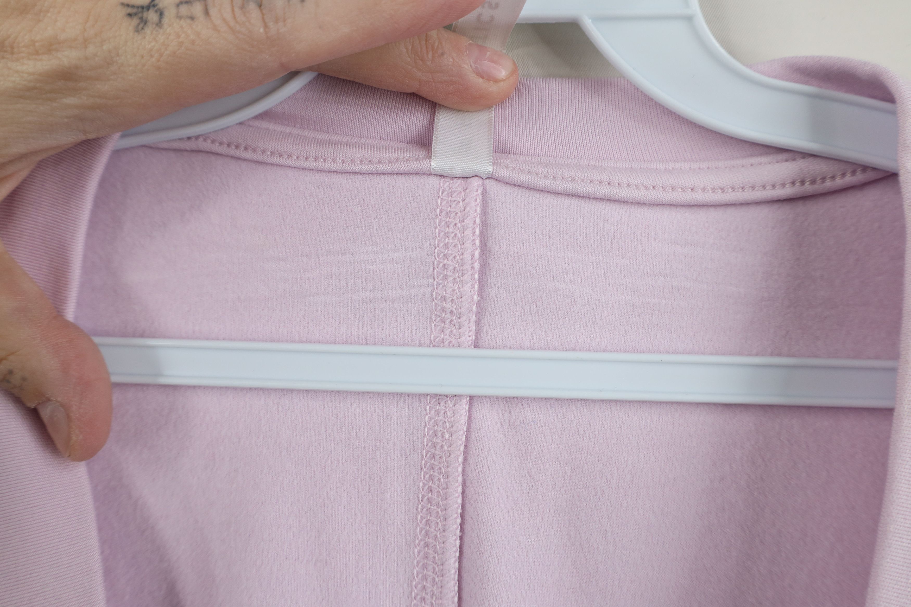 Fabletics Fabletics Baggy Fit Yoga Gym V-Neck Sweatshirt Pink Size XXS / US 00 / IT 34 - 8 Thumbnail