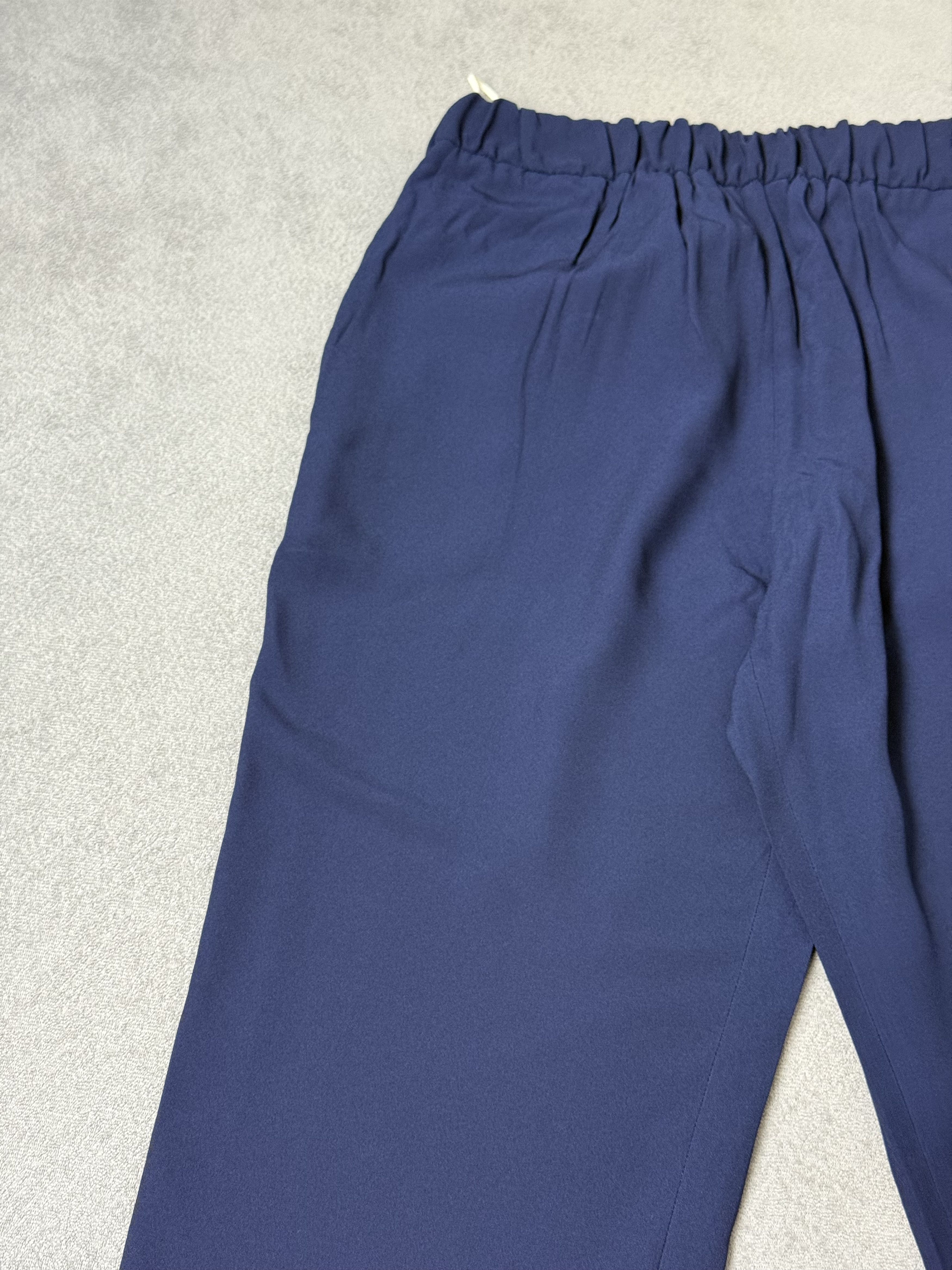 Marni Navy Marni Viscose Pants 44 Size 32" / US 10 / IT 46 - 2 Thumbnail