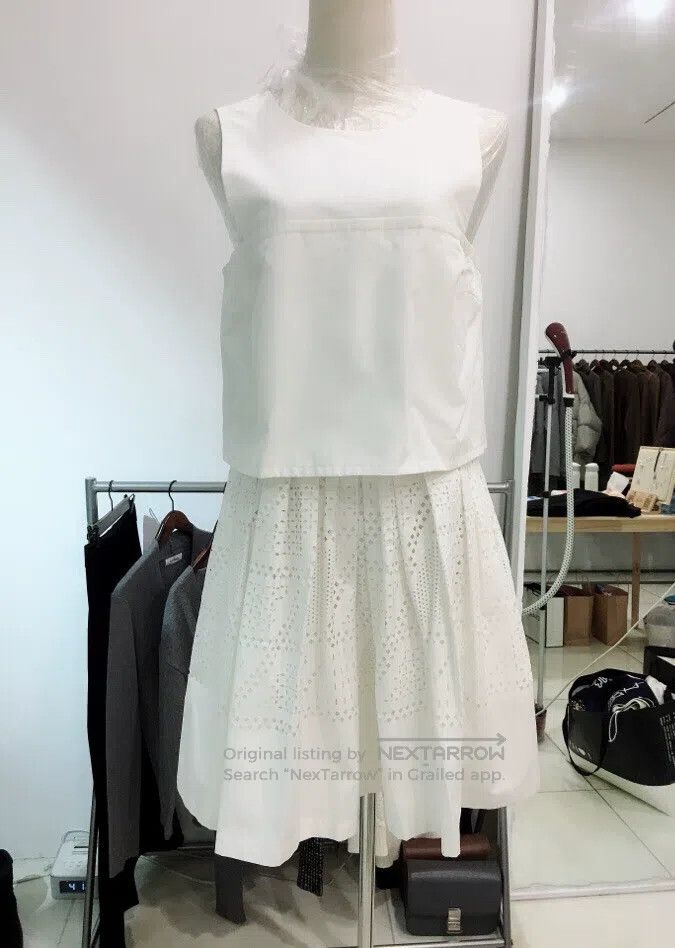 Fendi Fendi White Dress Size S / US 4 / IT 40 - 1 Thumbnail