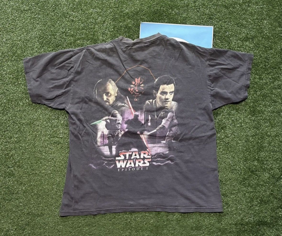 Star Wars VINTAGE STAR WARS EPISODE 1 JEDI VS SITH DOUBLE SIDED TEE Size US XL / EU 56 / 4 - 2 Thumbnail