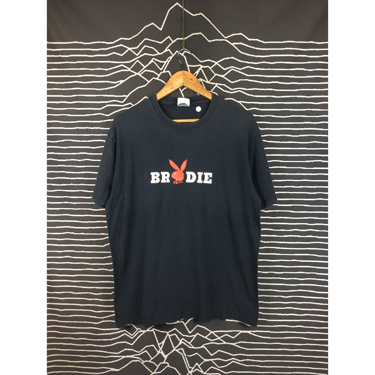 Vintage Vtg Brodie Logo Made In Usa Playboy Bunny Parody Tee Size US L / EU 52-54 / 3 - 2 Thumbnail