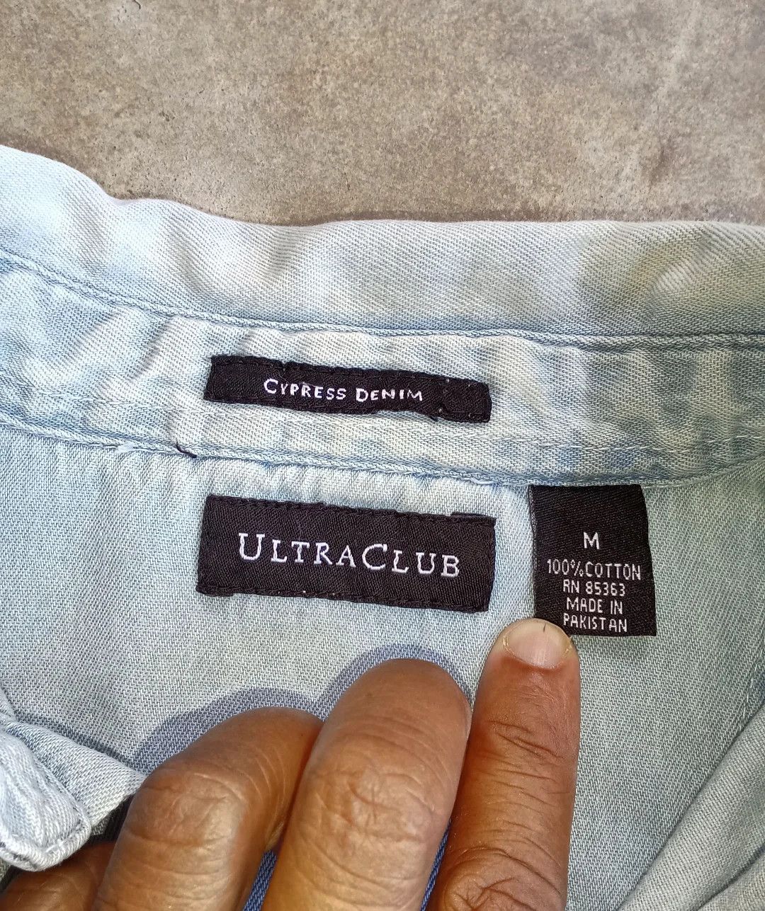 Other Denim shirt handmade pacthwork Size US L / EU 52-54 / 3 - 3 Thumbnail