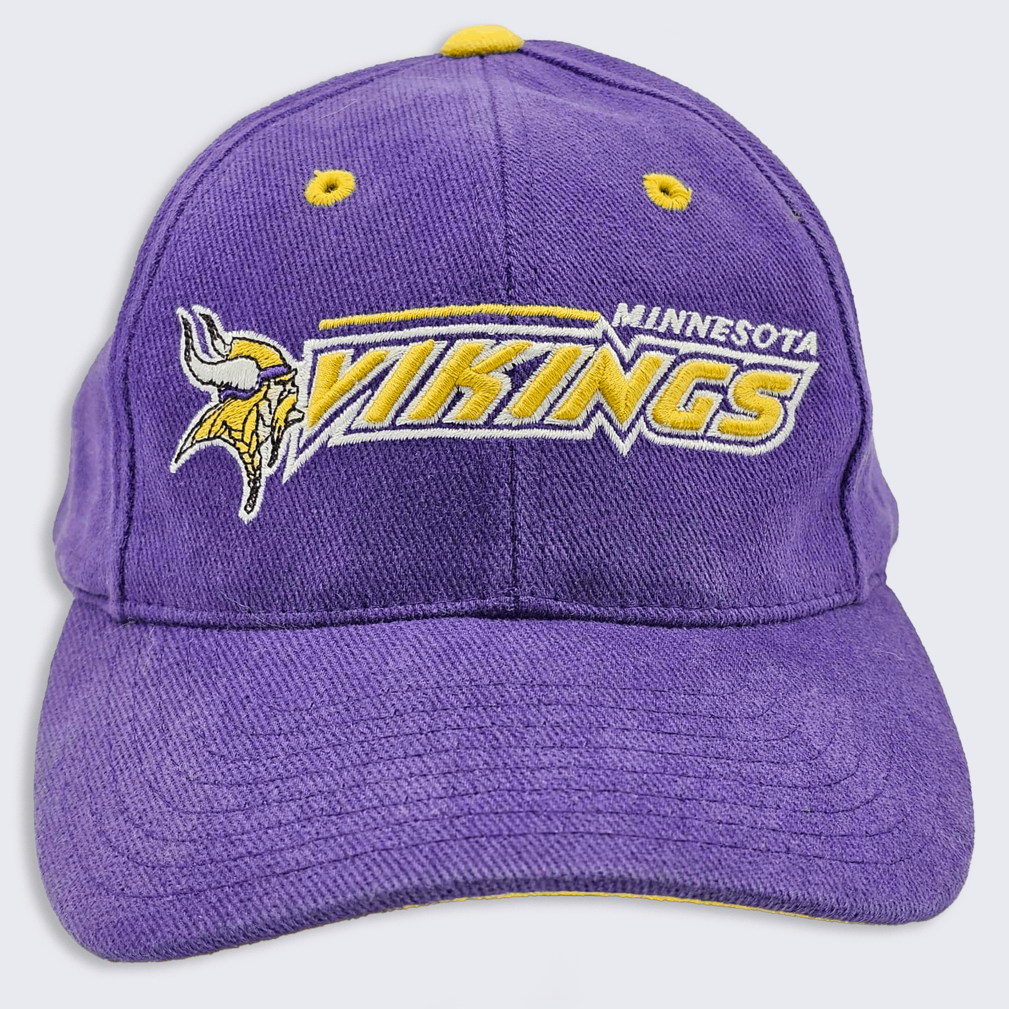 NFL Minnesota Vikings Vintage 90s Logo Athletic Snapback Hat Size ONE SIZE - 1 Thumbnail