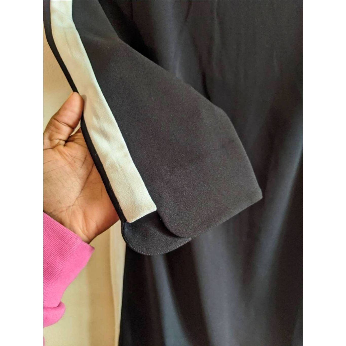 Vince Camuto Vince Camuto Black White Colorblock Sheath Dress Size 10 3/4 Size L / US 10 / IT 46 - 6 Thumbnail