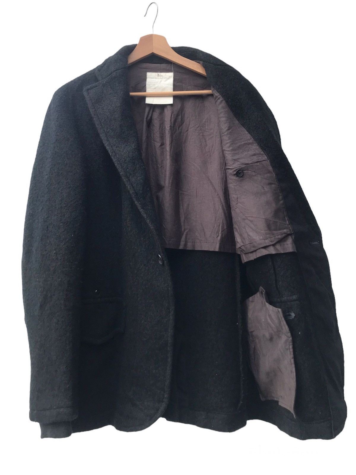 Designer × Japanese Brand Junichi Abe PPCM Wool Jacket Size US L / EU 52-54 / 3 - 4 Thumbnail