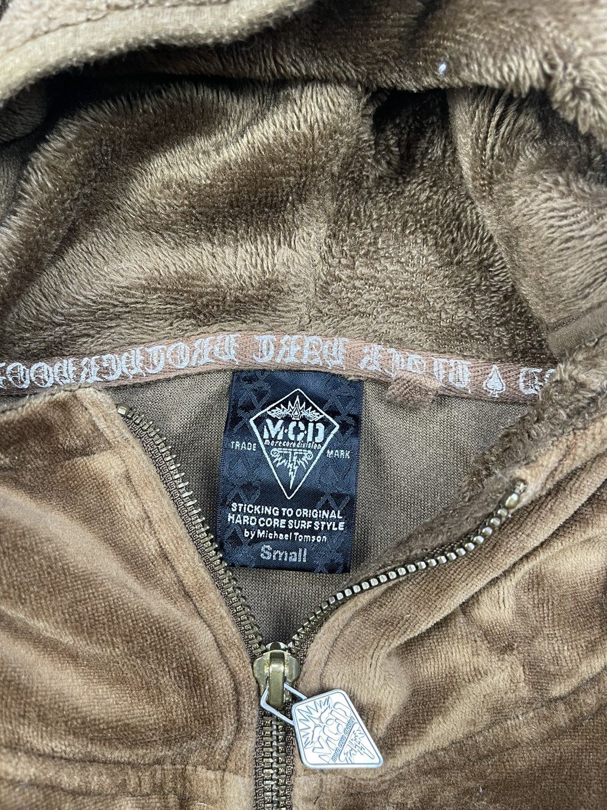If Six Was Nine More Core Division Self Mask Back Spell Velour Jacket Size US S / EU 44-46 / 1 - 7 Thumbnail