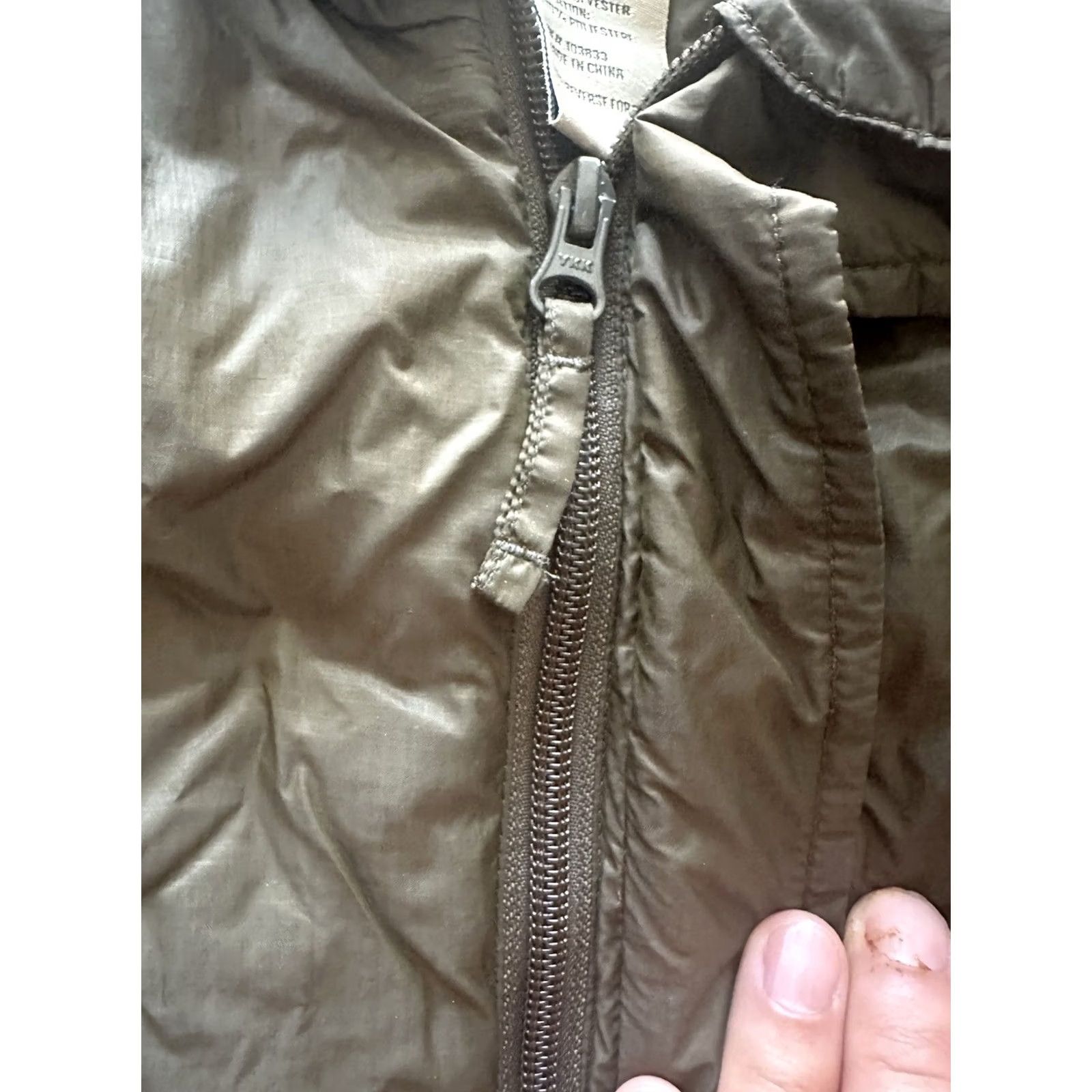 Olive VINTAGE Beretta Vest Mens Size Medium Olive Green Primaloft Lightweight Outdoor Quilted Insulated Full Zip Pockets All Seasons Size US M / EU 48-50 / 2 - 4 Thumbnail