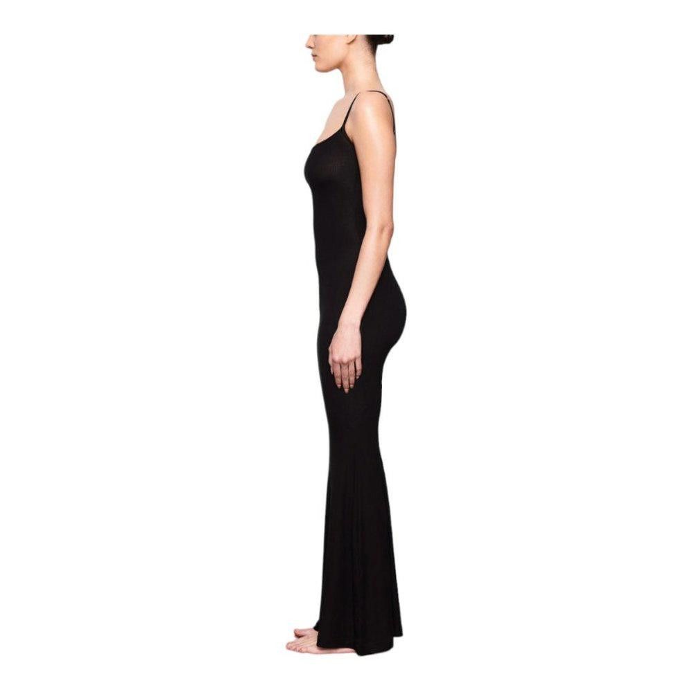 Designer CT1226a SKIMS SOFT LOUNGE LONG SLIP DRESS-ONYX Size XL / US 12-14 / IT 48-50 - 3 Thumbnail