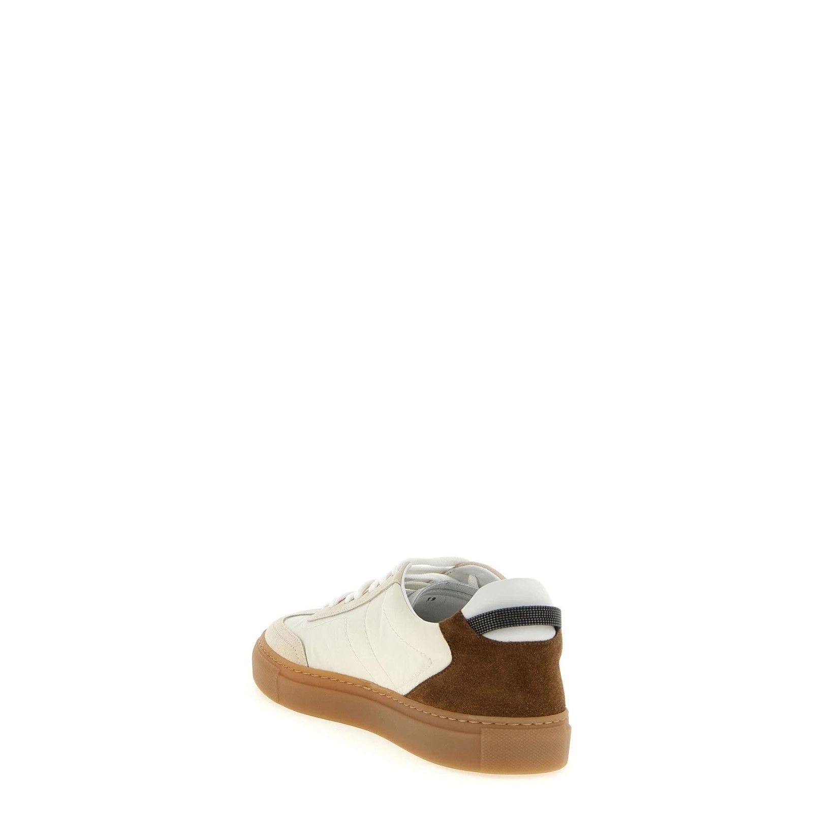 Brunello Cucinelli BRUNELLO CUCINELLI Precious Loop Beige Sneakers New & Authe Size US 6 / IT 36 - 3 Thumbnail