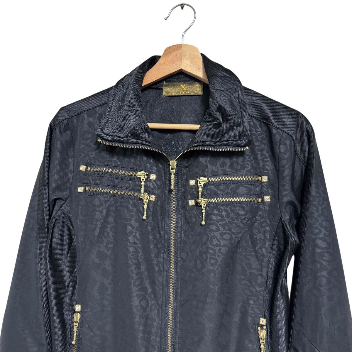 Japanese Brand Xfrm Tranform Zipper Jacket LGB Size M / US 6-8 / IT 42-44 - 3 Thumbnail