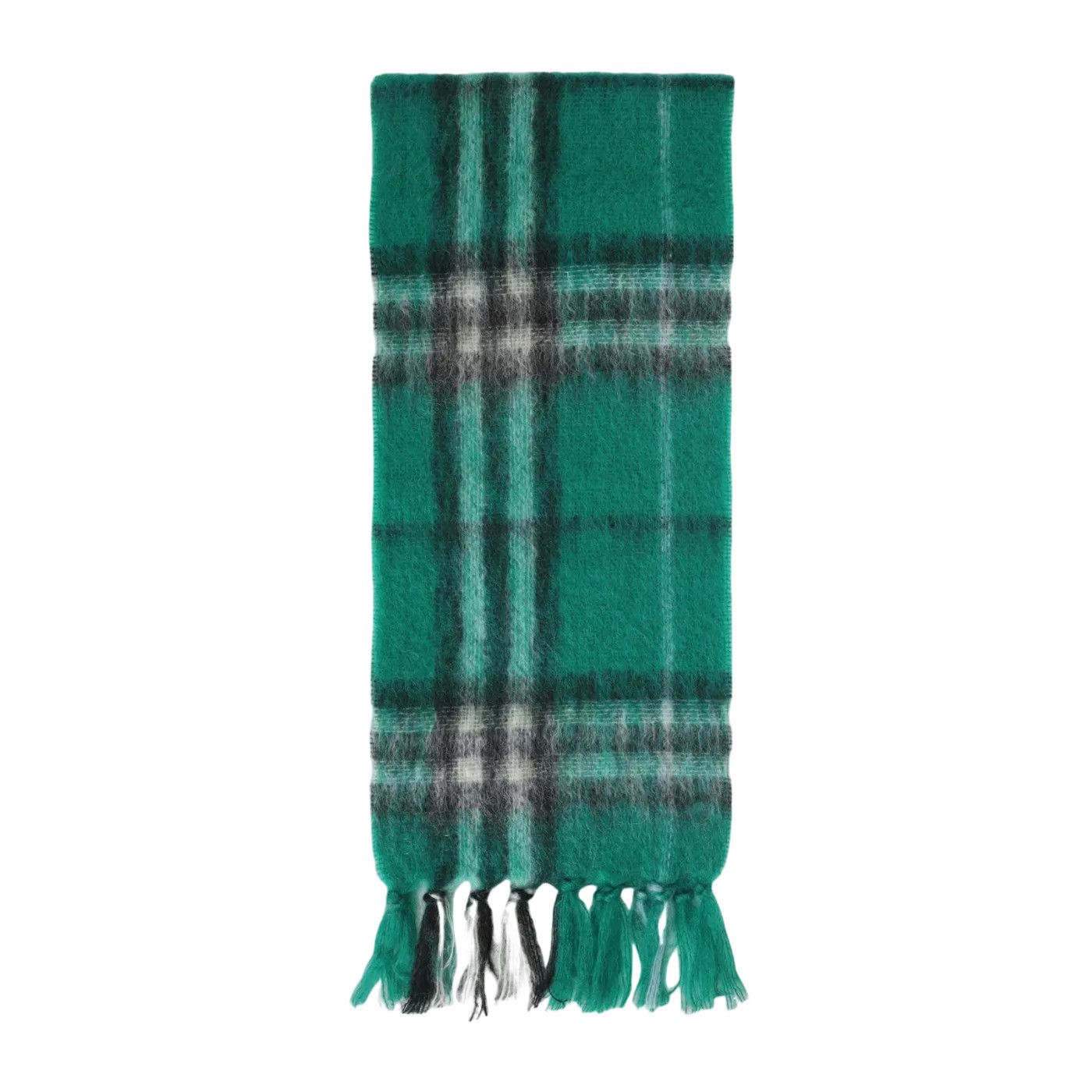 Burberry BURBERRY Green Wool Scarf New & Authentic Size ONE SIZE - 1 Preview