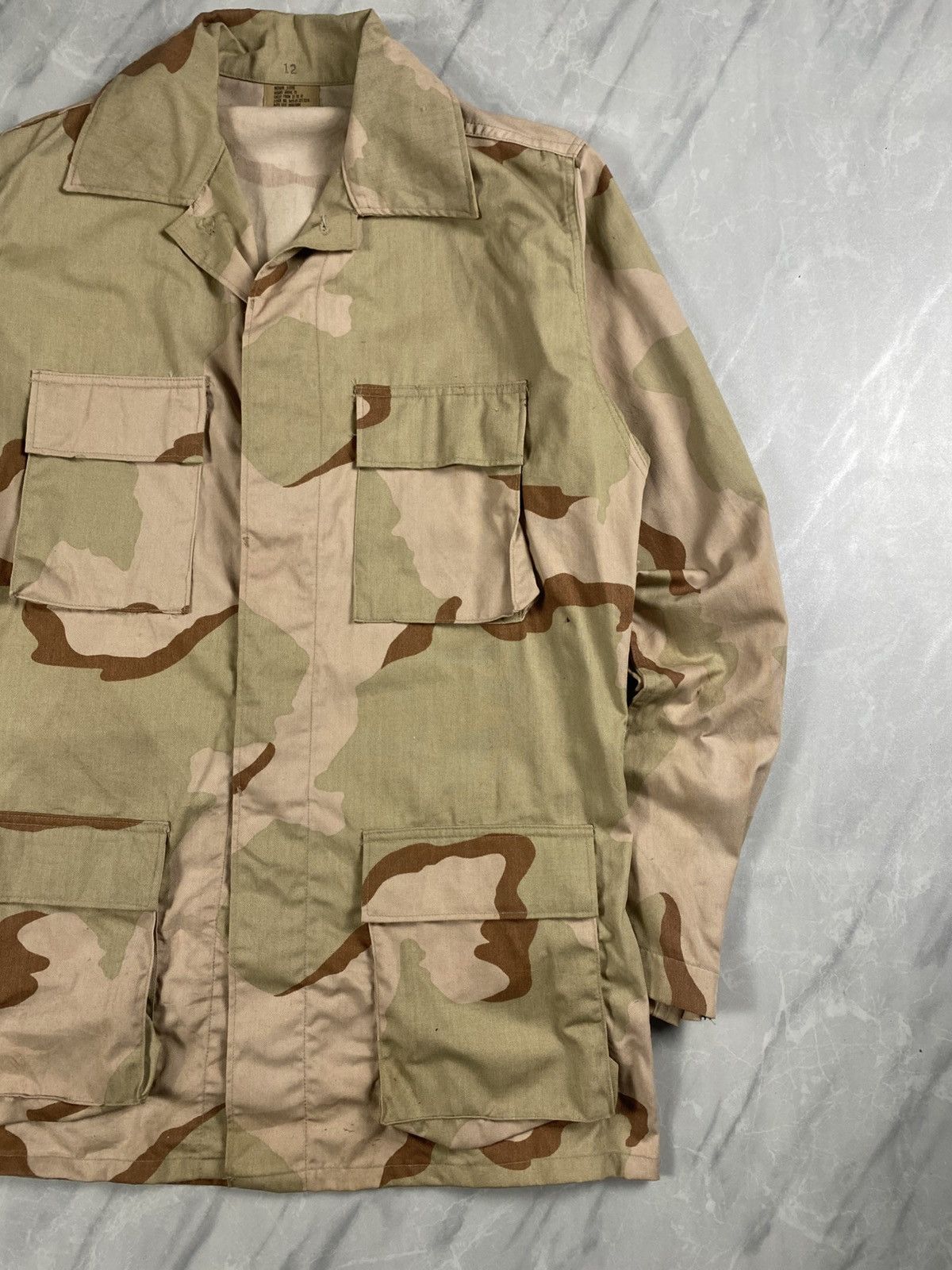 Japanese Brand Rare Vintage Army Camo Military Jacket Size US L / EU 52-54 / 3 - 2 Thumbnail