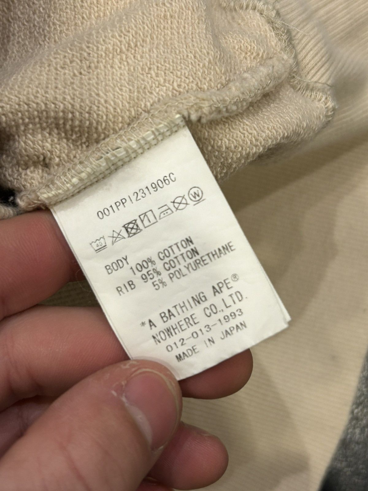 Bape Bape Dragon Ball Z Hoodie - Beige Size US M / EU 48-50 / 2 - 4 Thumbnail