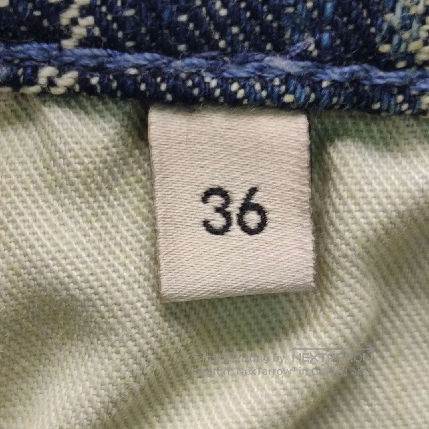 Gucci Gucci Double G Cotton Denim Skirt XXS. Size 35" - 4 Thumbnail