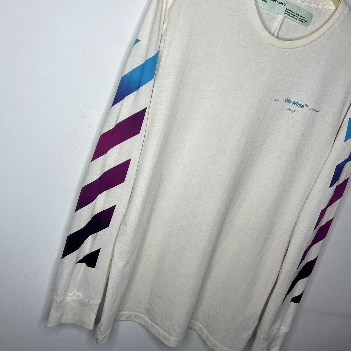 Off-White Off White 2019 Long Sleeve T Shirt Size US L / EU 52-54 / 3 - 4 Thumbnail