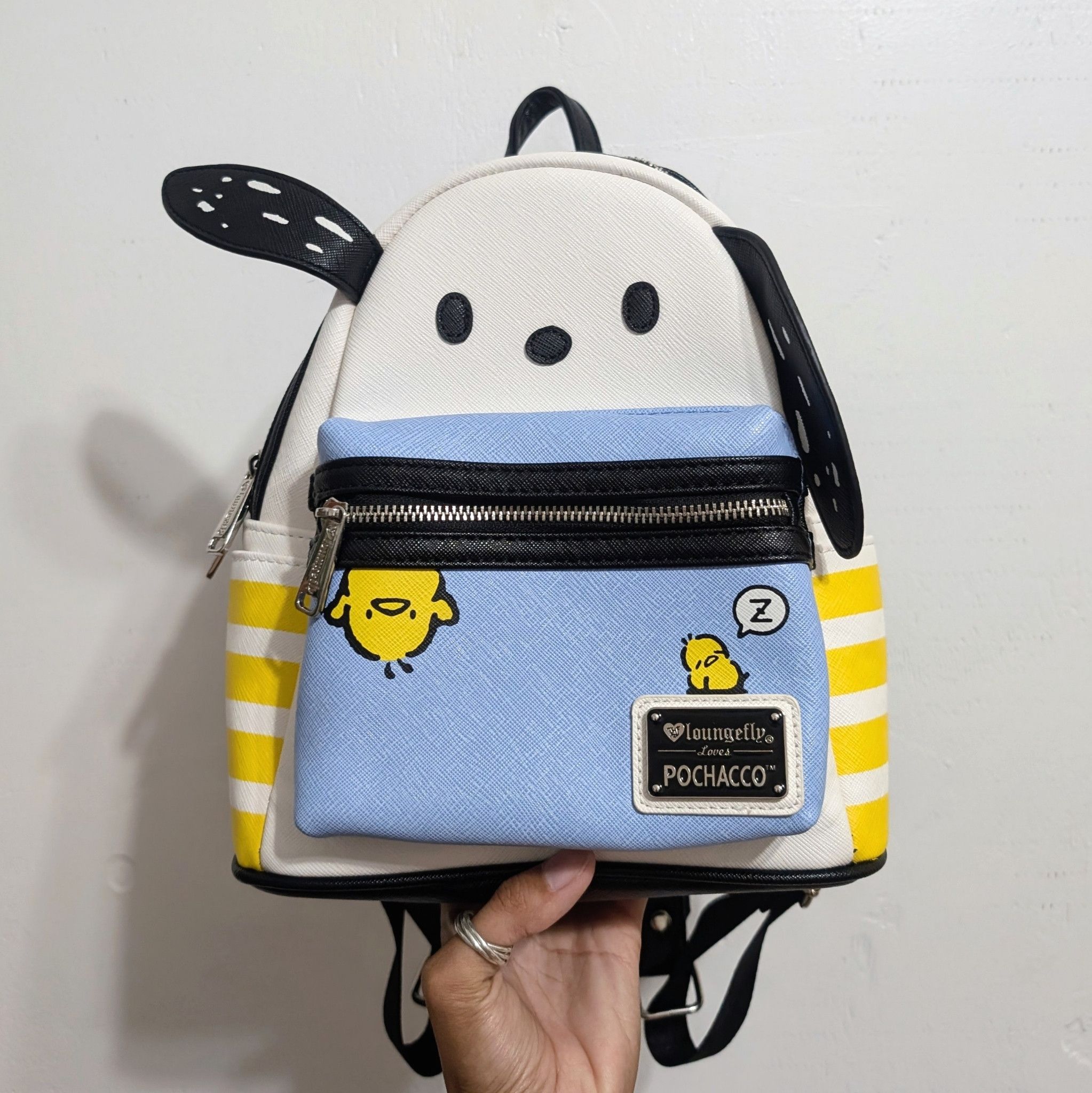 Other New Loungefly Sanrio Pochacco Boxlunch backpack mini bag Size ONE SIZE - 1 Thumbnail