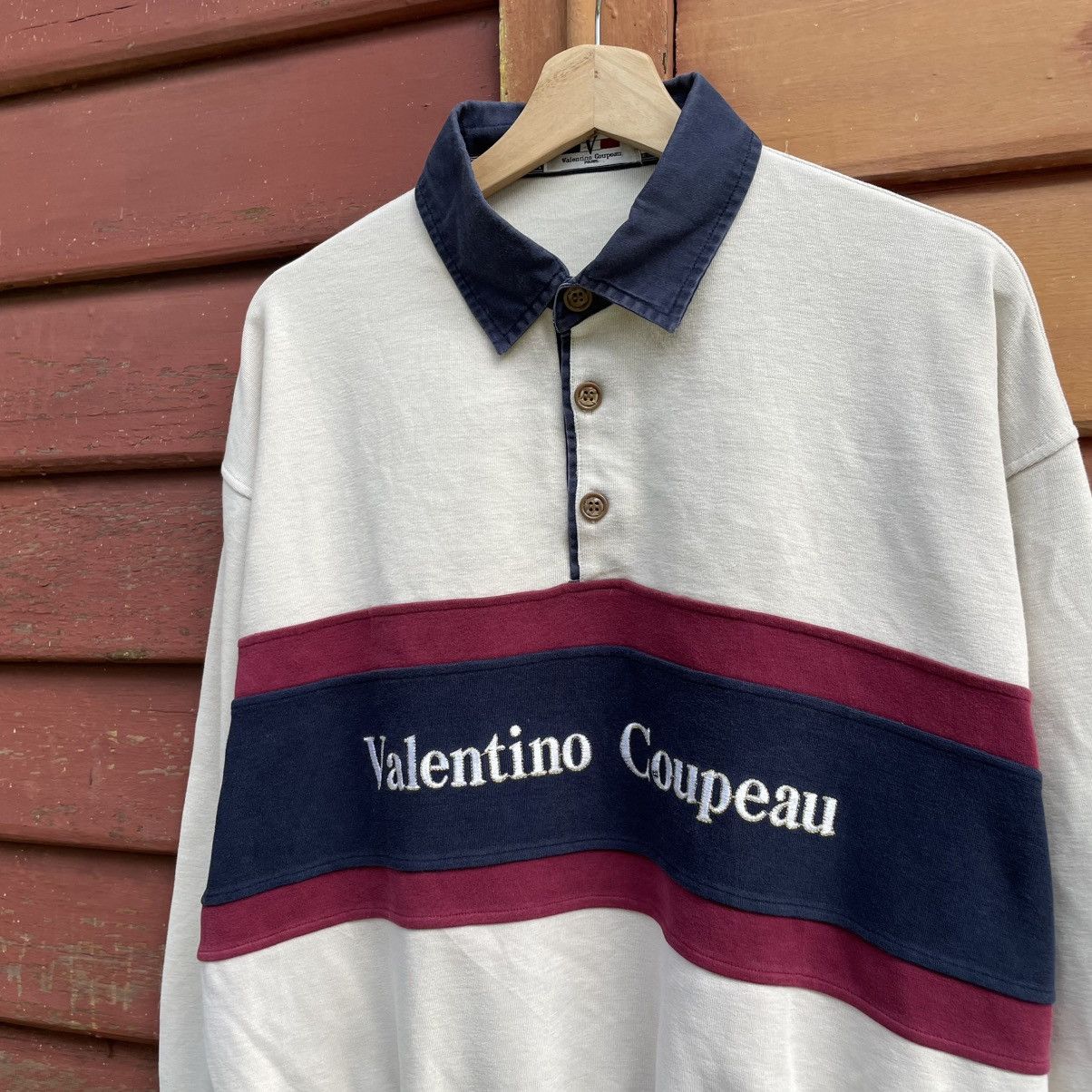 Valentino VINTAGE Valentino Jumper 🌍 Size US XL / EU 56 / 4 - 2 Thumbnail