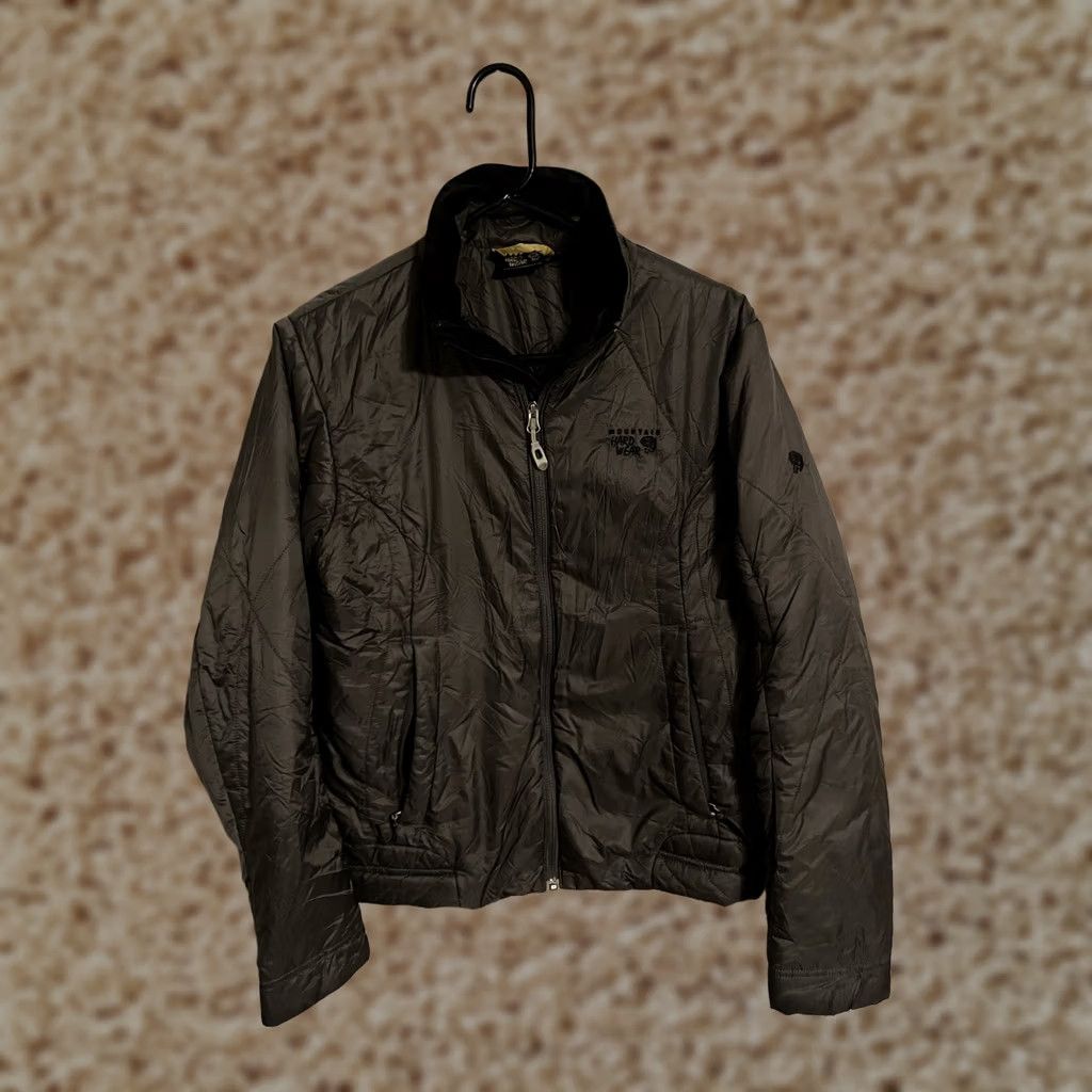Mountain Hardwear Mountain Hardwear Womens Medium Gray Primaloft Full Zip Outdoors Coat Jacket Size M / US 6-8 / IT 42-44 - 1 Thumbnail