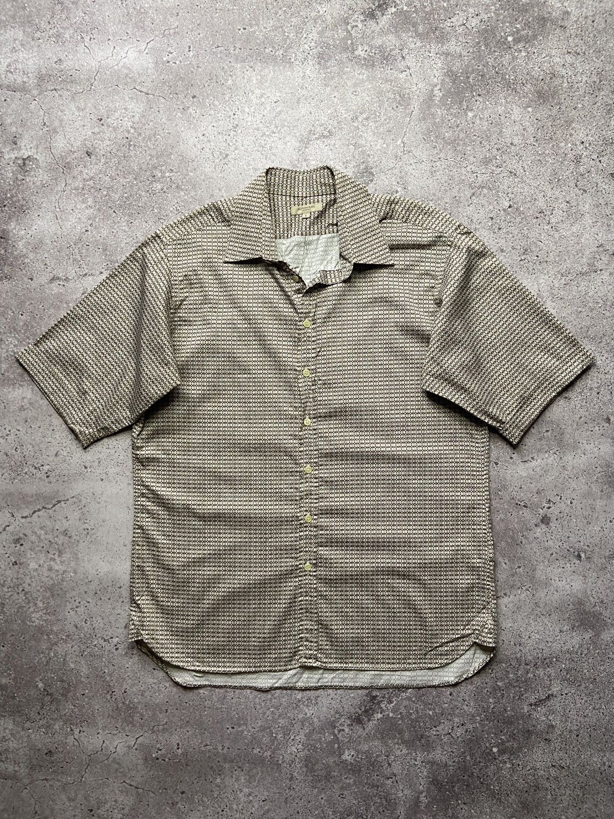 Burberry Burberry London Button Up Shirt Large - Short Sleeve Size US L / EU 52-54 / 3 - 1 Thumbnail