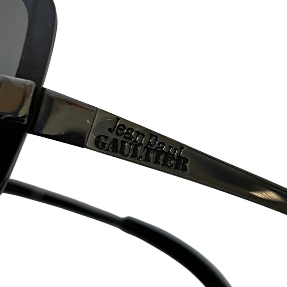 Jean Paul Gaultier × Vintage Windshield Bridge Sunglasses RARE Size ONE SIZE - 4 Thumbnail