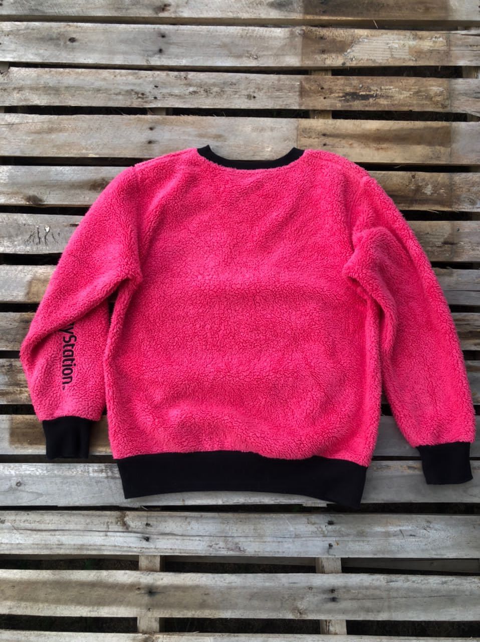 GU × Playstation Gu X Playstation SpellOut Fleece Sweatshirt Size US M / EU 48-50 / 2 - 2 Thumbnail