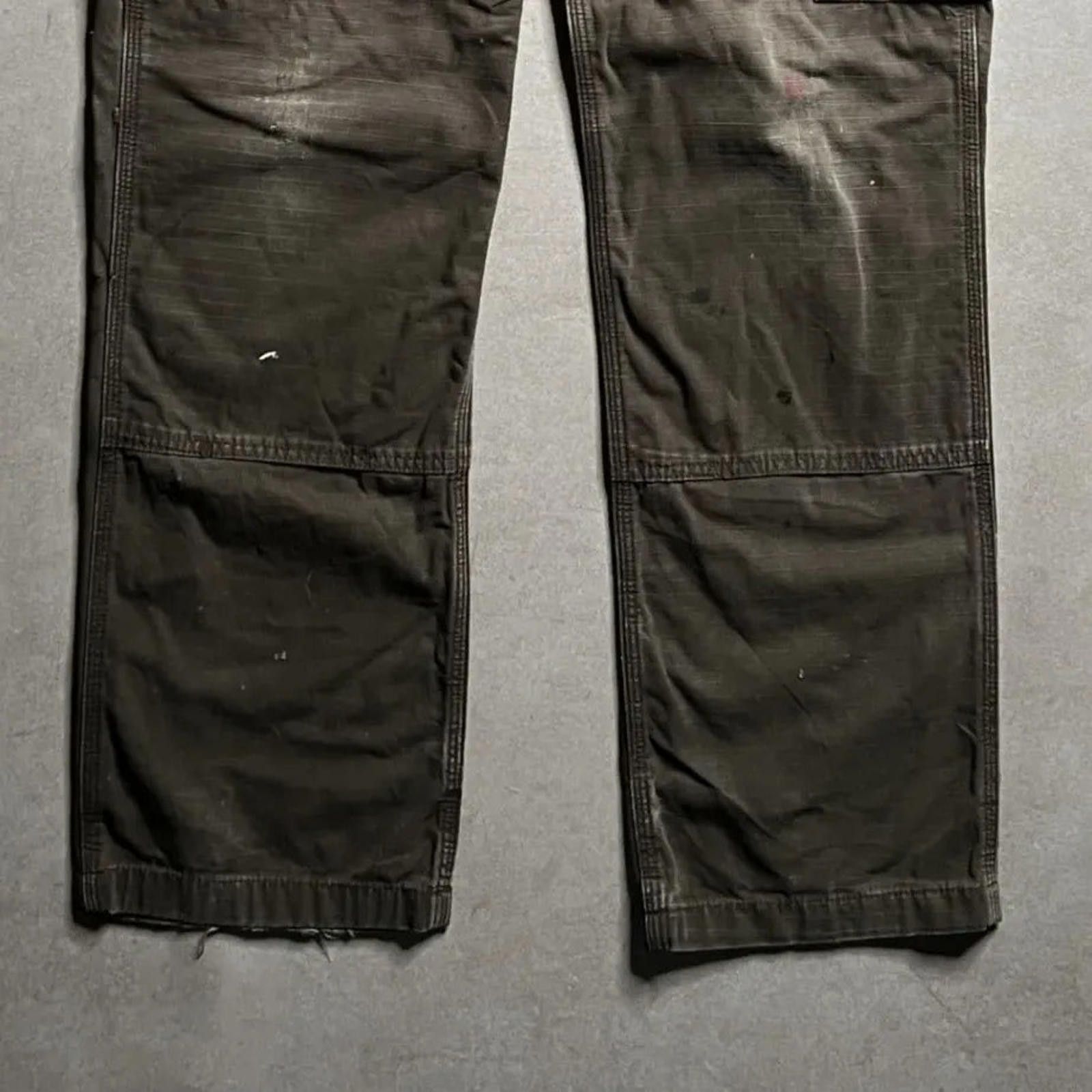 Carhartt Vintage Carhartt Brown Ripstop Cargo Pants - 32x32 Size US 32 / EU 48 - 6 Thumbnail