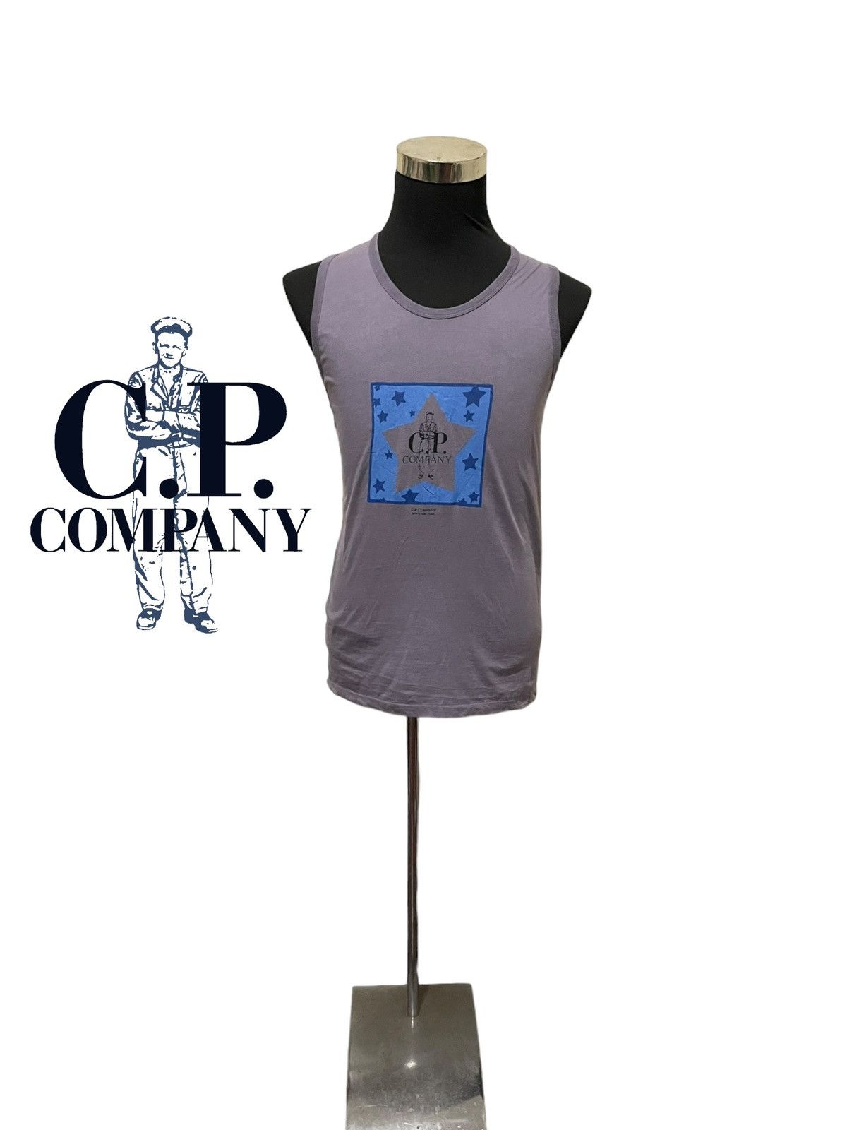 C.P. Company × Massimo Osti VTG C.P. Company Massimo Osti Single Stitch Tank Tops Size US M / EU 48-50 / 2 - 1 Thumbnail