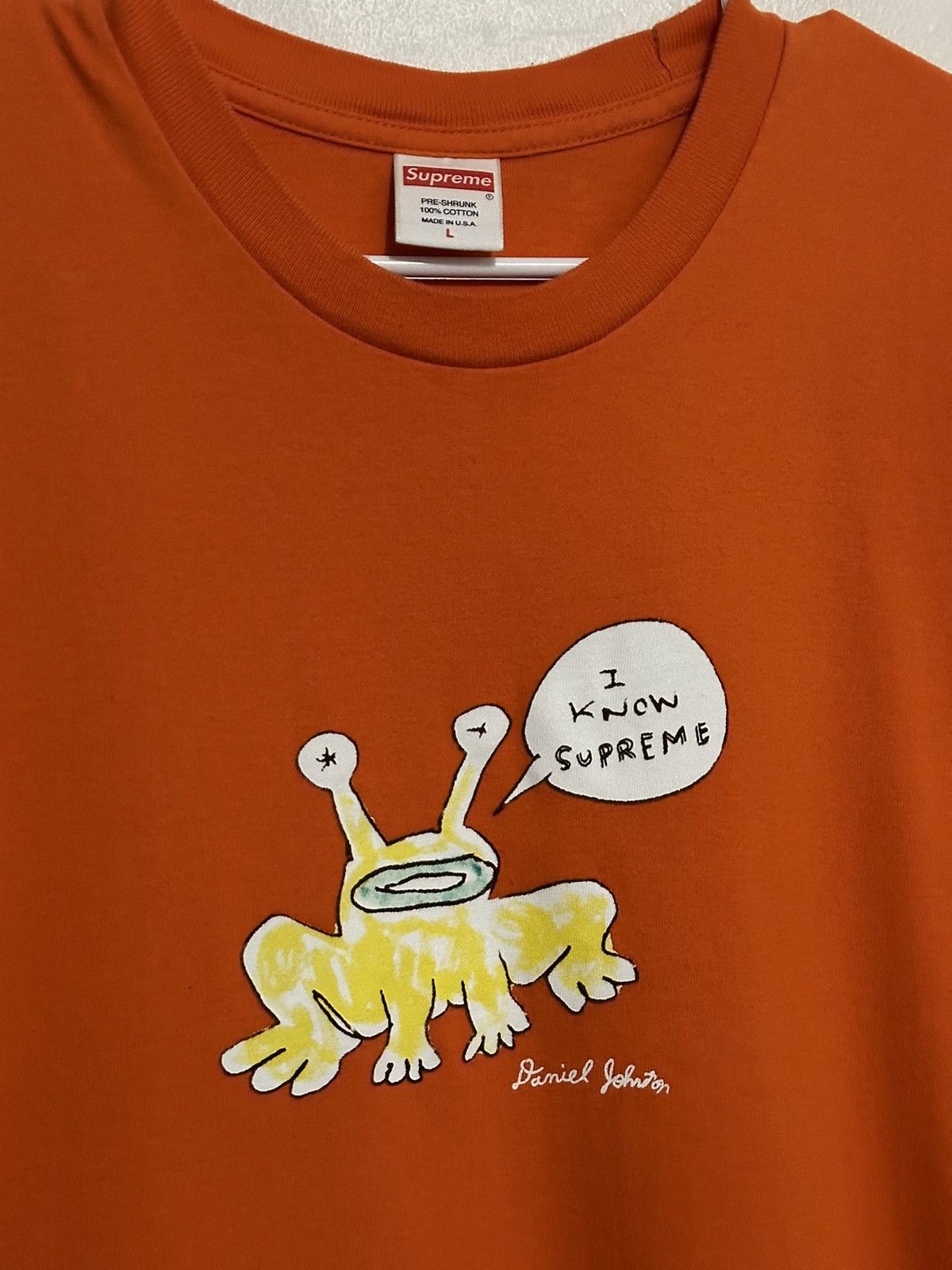 Supreme Supreme Daniel Johnston Frog Tee Size US L / EU 52-54 / 3 - 2 Thumbnail